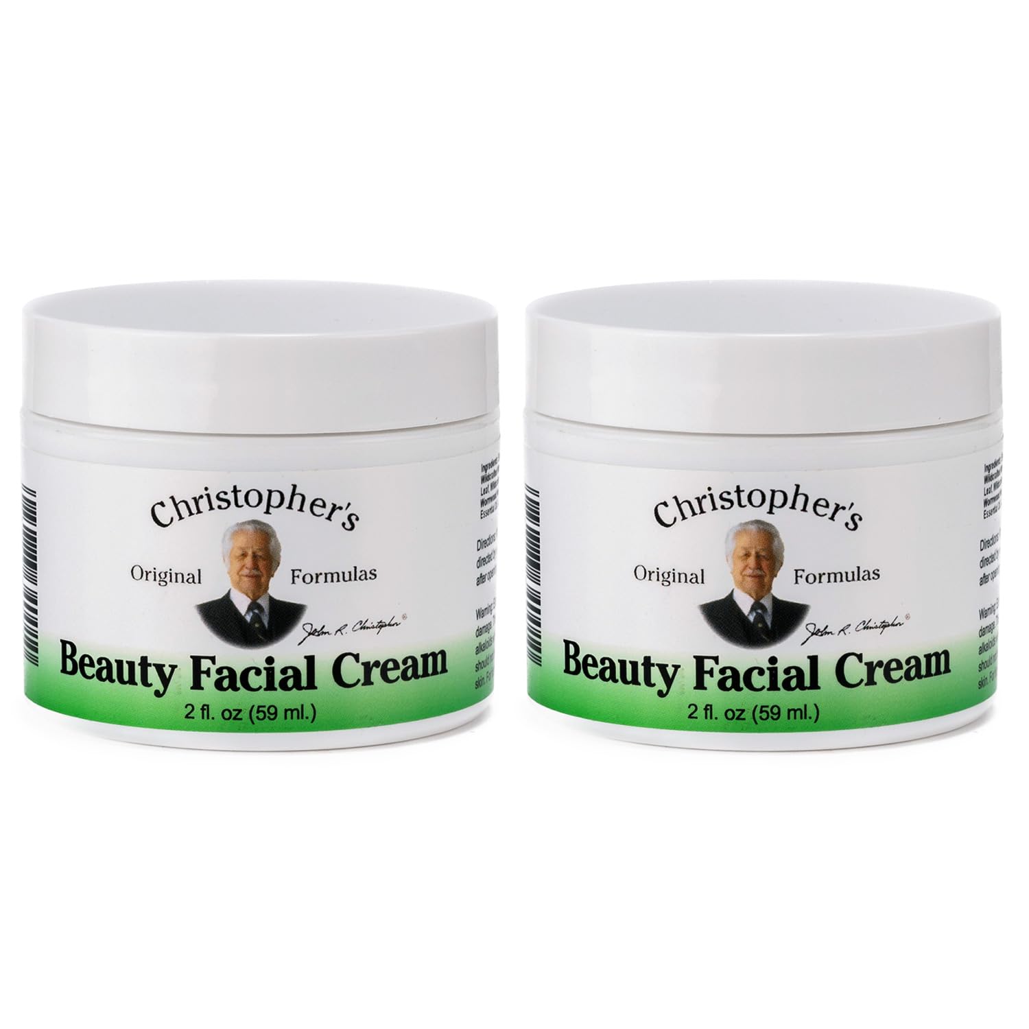 Christopher's Original Formulas Beauty Facial Cream, 2 oz (2 Pack)