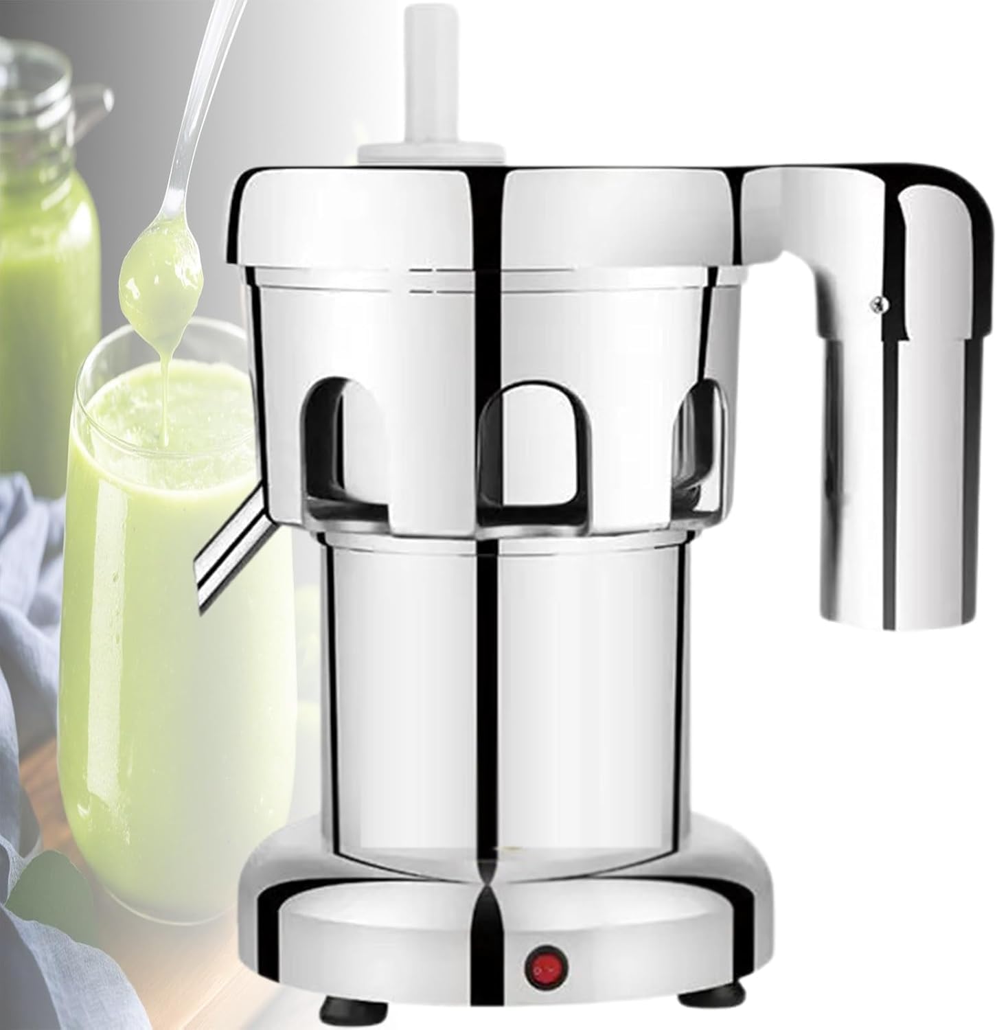 Extractor de Jugos Automático Separador de Fibra 2800 RPM 370W