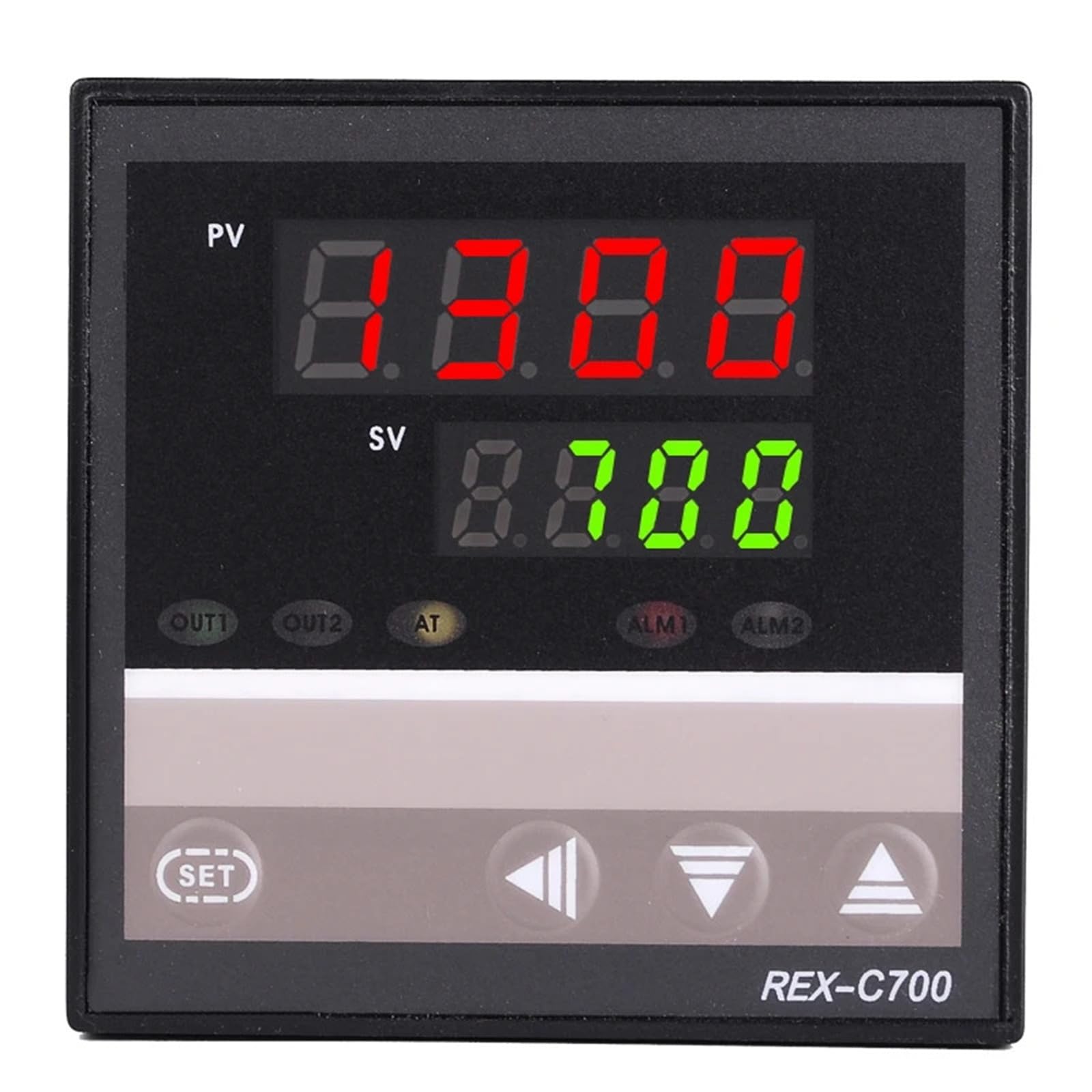 Contrôleur de température REX-C700 relais AC 220V format carré 72 x 72 mm