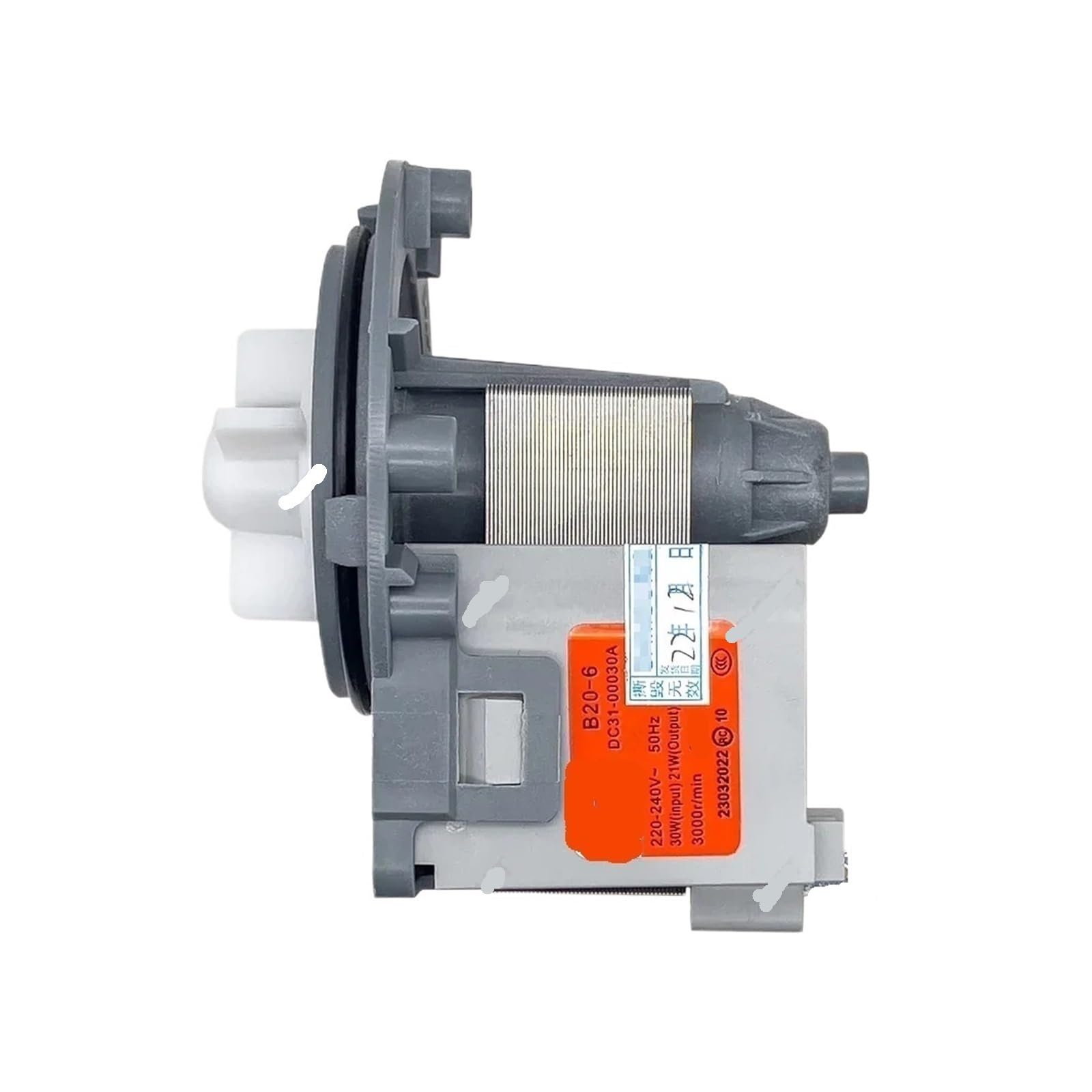 HIZON Waschmaschinen-Ablaufpumpenmotor, kompatibel for Samsung,