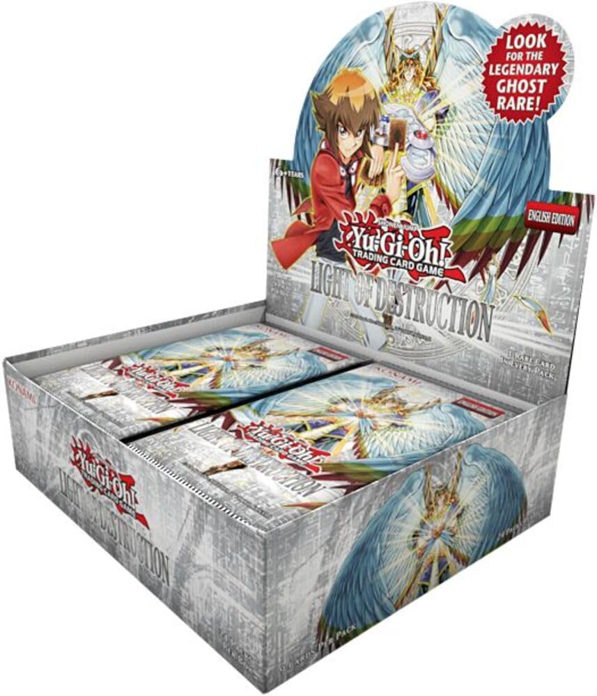 YU-GI-OH! LODT Light of Destruction Unlimited Reprint Display (24), Grey, 12 cm (W) x 14.2 cm (L) x 0.1 cm (H) - Image 2