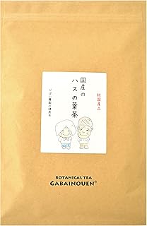 がばい農園 国産 手作り ハスの葉茶 2g×30包 蓮葉 ハーブティー お茶 ノンカフェイン 健康茶 ティーバッグ 無添加 徳島県産