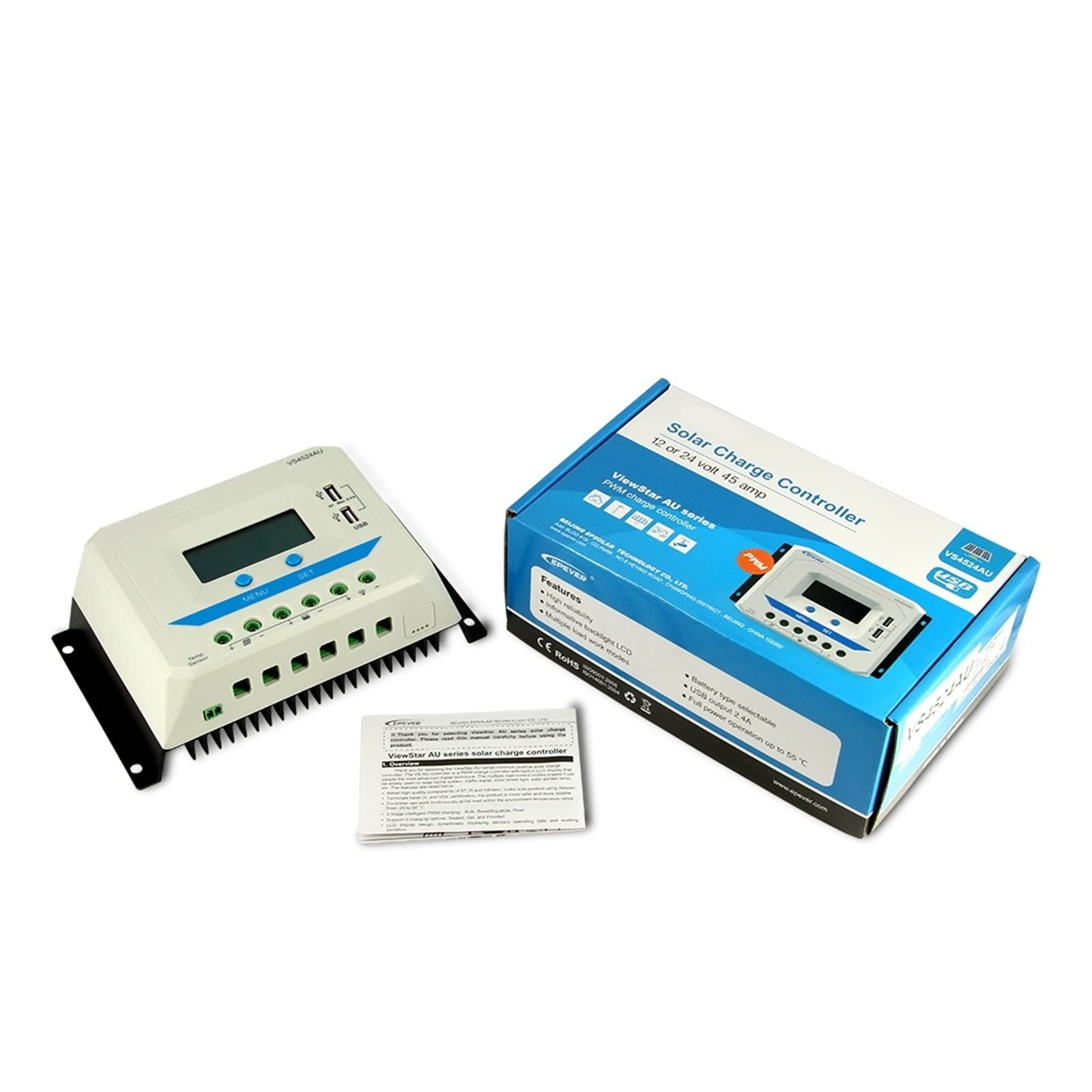 Controlador de carga solar, Regulador de carga solar EPSolar(20A VS2024AU)
