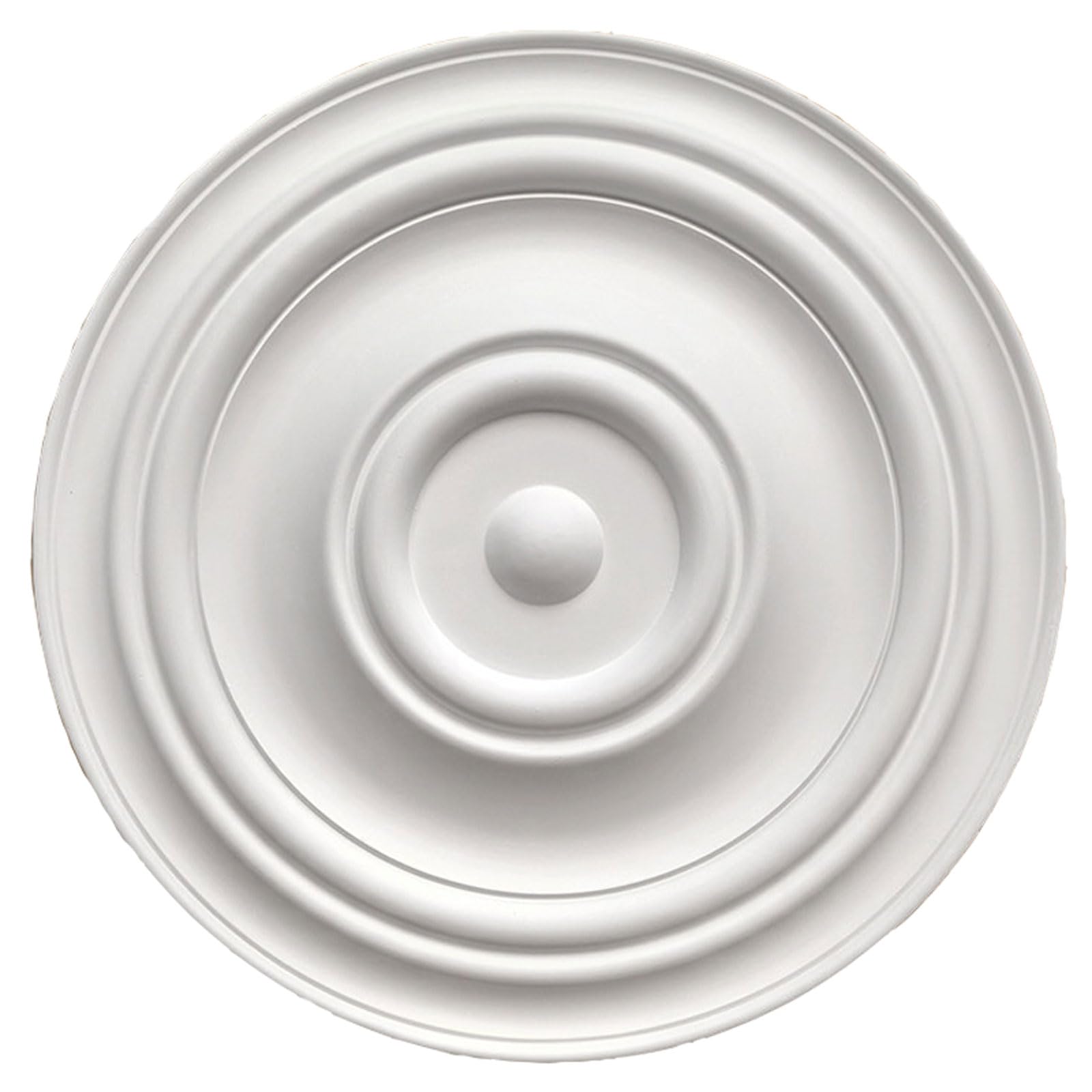 Foelanne White W Round Ceiling Light Medallion White Multiple Sizes(,56Cm)