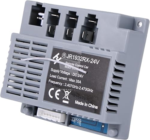 Miniatura 4 de Niños Ride On Car 2.4G Bluetooth Control remoto y receptor JR1932RX-24V caja de control Kit de placa base para niños coche eléctrico paseo en coche