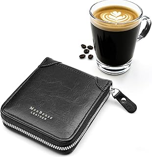 Carteira masculina retrô com fivela magnética – carteira curta com estampa de dólar, estilo multicartão, 1 peça de couro s...