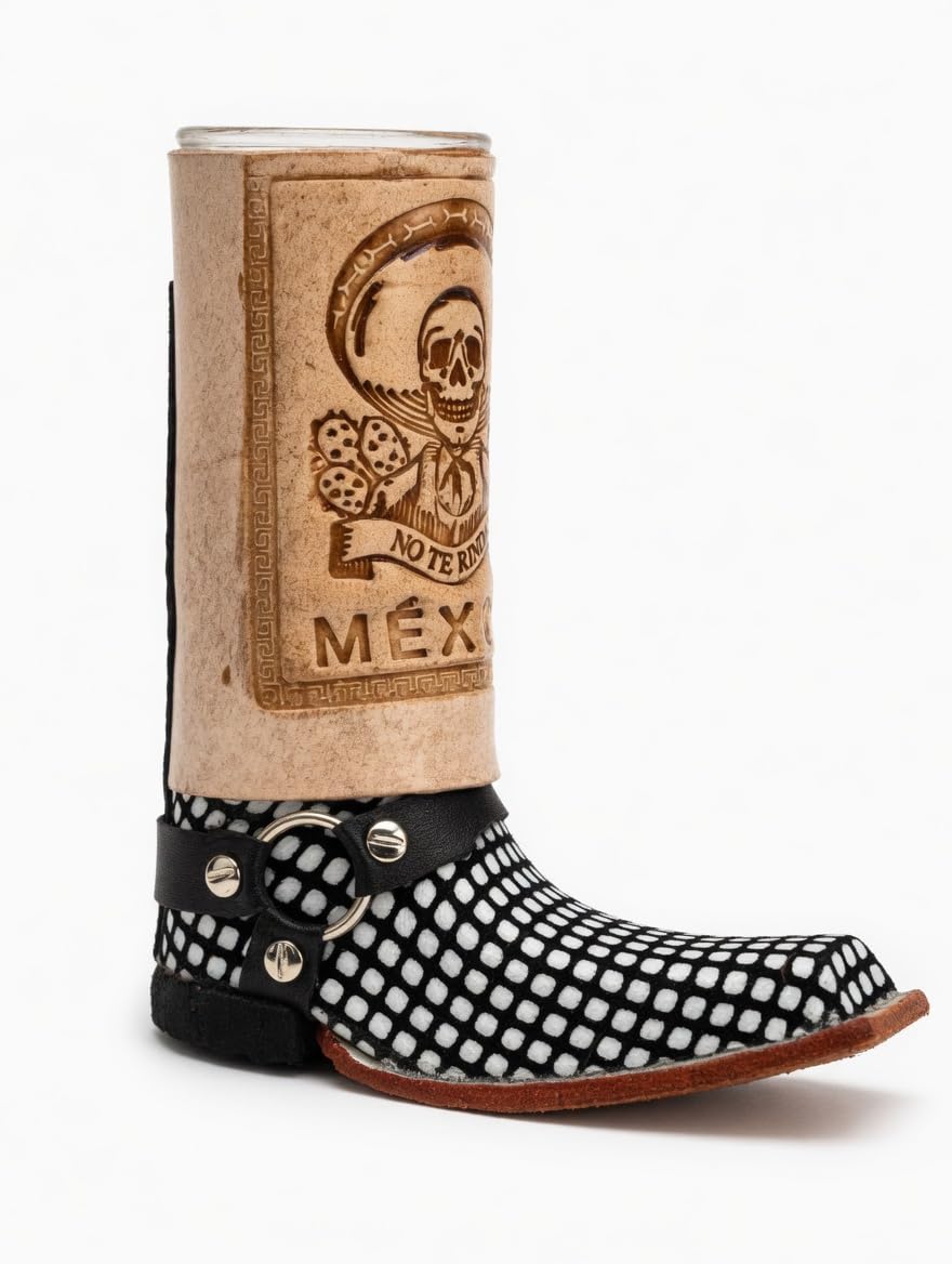Vaso de chupito mexicano para botas de tequila, vasos de bota de vaquero (colores surtidos) (3, normal)
