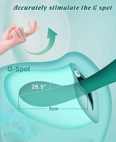 Miniatura 4 de Alovegarden Potente vibrador de rosa para el punto G del clítoris, estimulador de clítoris impermeable con 10 modos de vibración, juguete sexual más