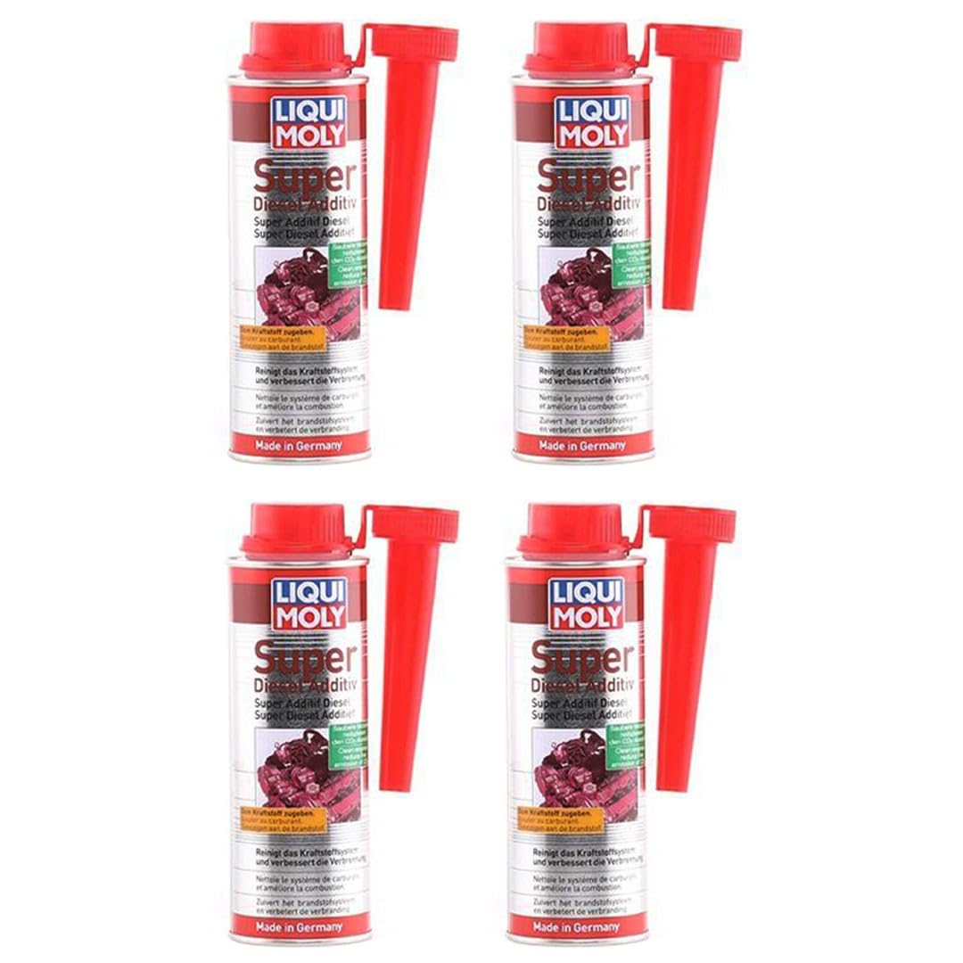 4x LIQUI MOLY Additivo carburante 5120х4 Lattina 250ml