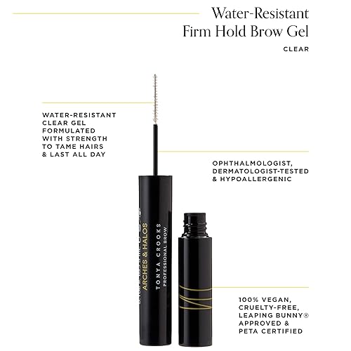 Miniatura 8 de Arches & Halos Natural Hold Gel para cejas  Claro  Gel de cejas ligero y natural para dar forma y peinar  Fórmula infundida con acondicionador