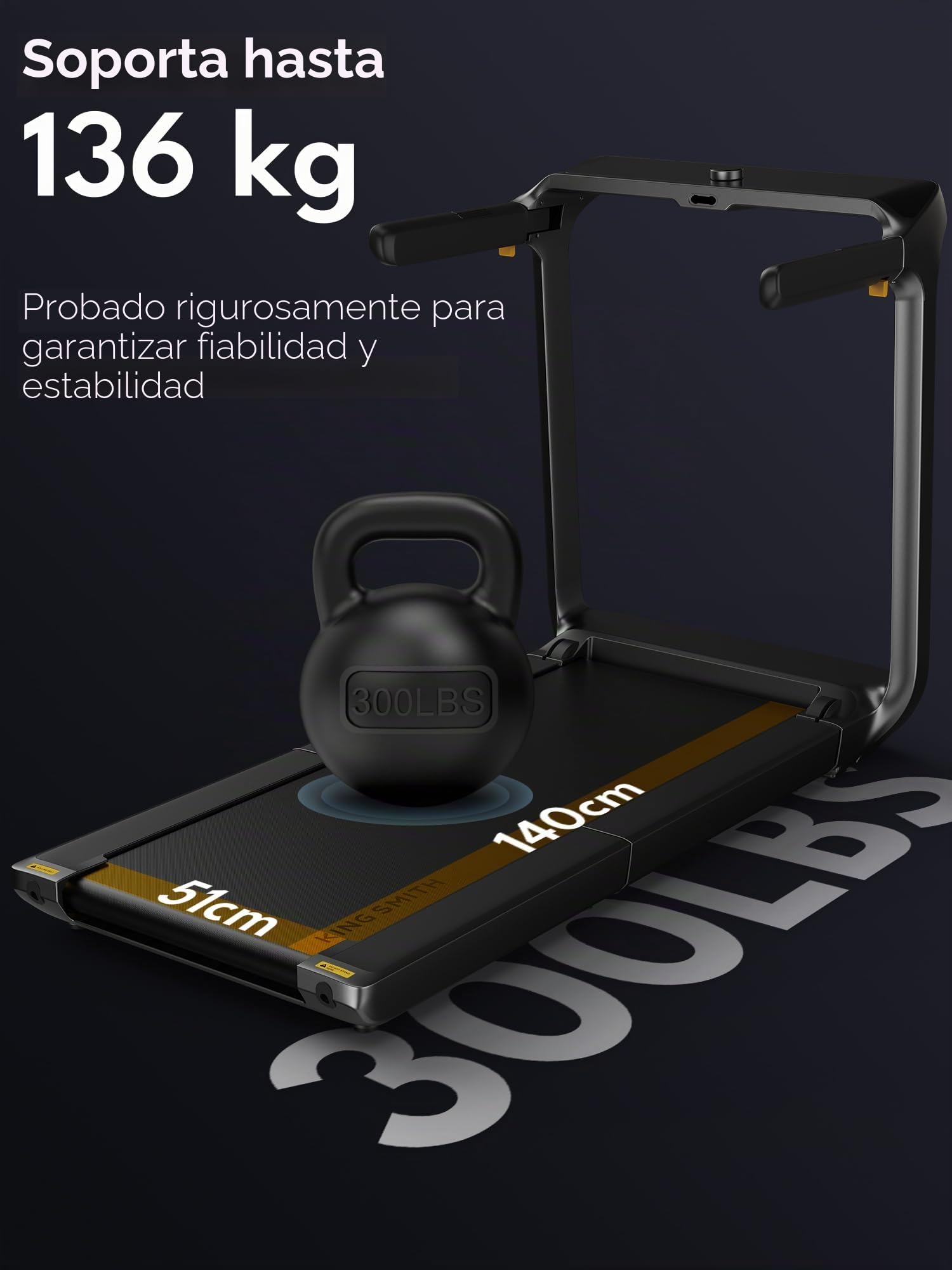 WalkingPad X218 - Cinta de Correr Plegable (1-18 km/h, 51 cm x 140 cm, para el hogar y la Oficina, Cinta de Correr soporta 136 kg, con Pantalla LED