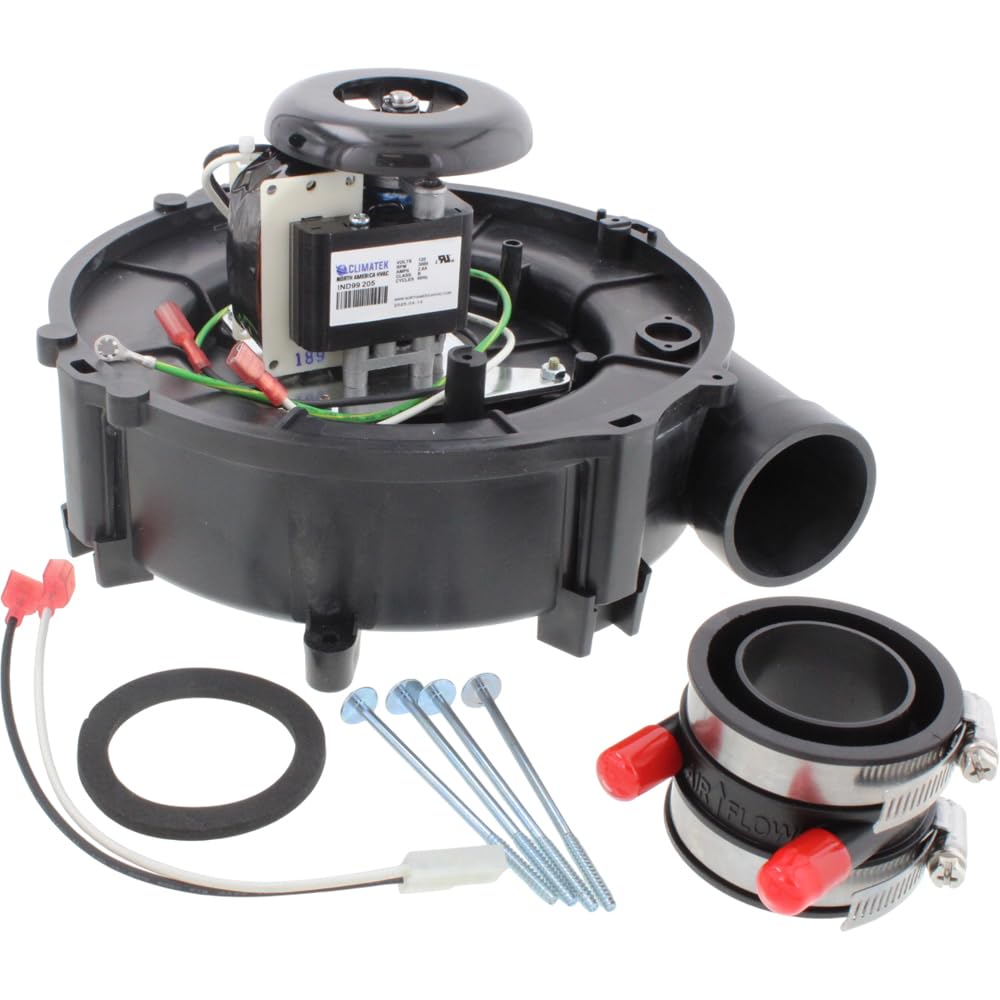 Furnace Draft Inducer Motor Replaces Rotom, Packard, Nidec, Goodman, Amana Part #s FB-RFB501 66071 N180