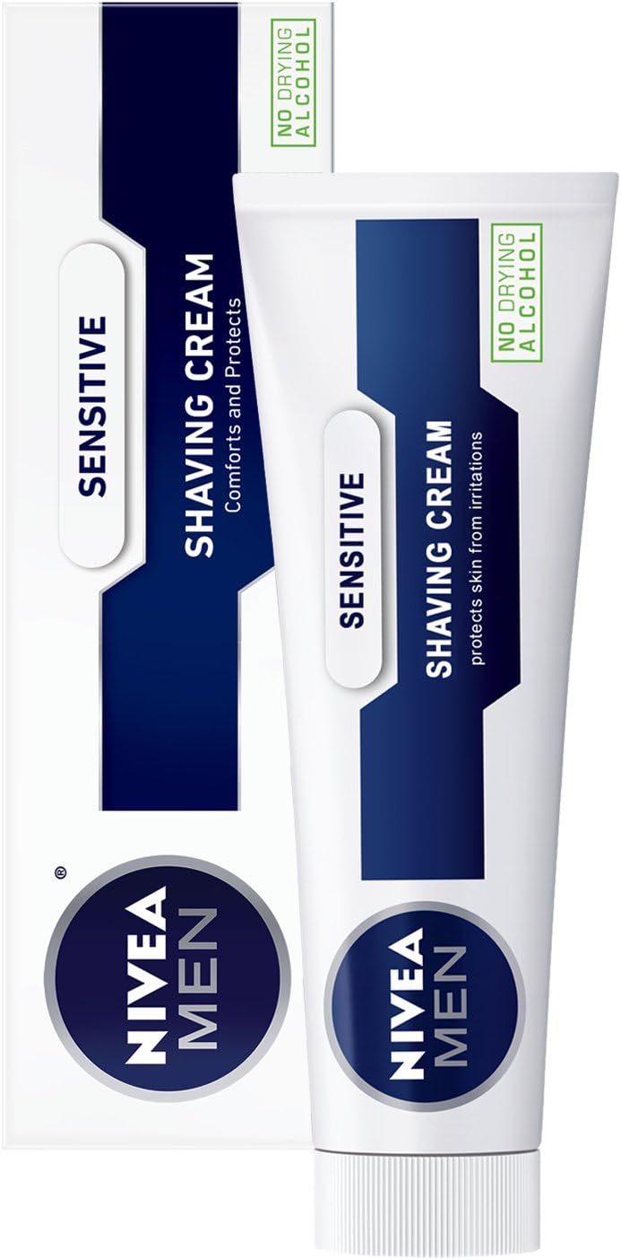 Nivea for Men Sensitive Shave Cream for Men, 100ml