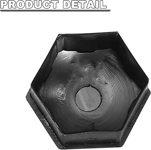 Miniatura 6 de X AUTOHAUX 20 tapas de bloqueo de rueda de 0.827 in, tapas de tuerca de perno central, tapas de bloqueo con clip, juego de herramientas de repuesto