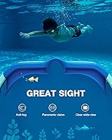 Vista 5 de ZIONOR Gafas de Natación para Niños, G1MINI SE Gafas de Natación Antivaho para Niño Niña 6-14