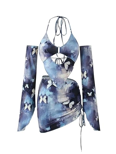 Rave Outfits for Womens Festival Sexy Y2K 2 Piece Outfits