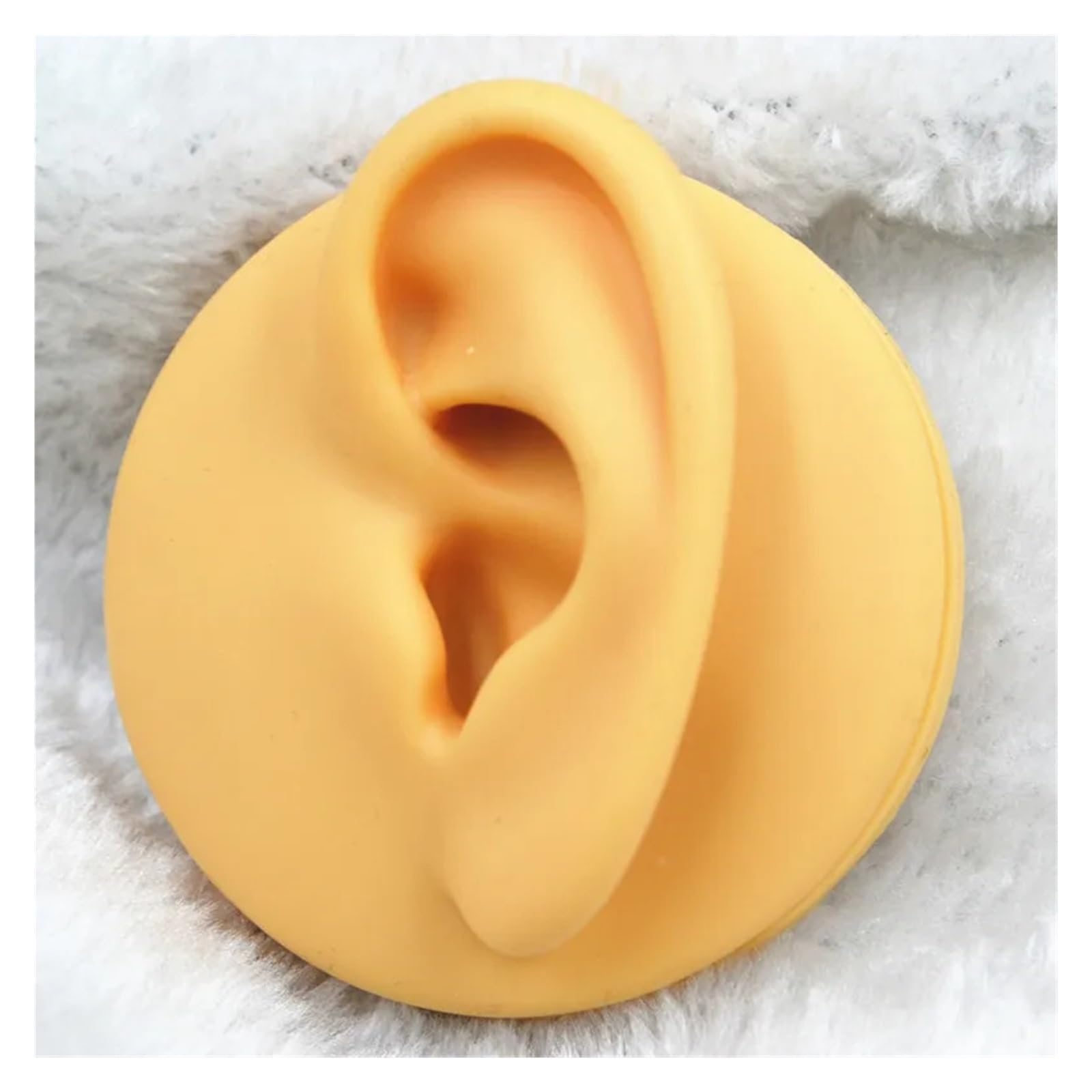 5 szt./partia miękkiego silikonu, elastycznego, do nauki piercingu ucha, języka, nosa, wargi, pępka, model do nauki wyświetlania(Mix 5 Styles)