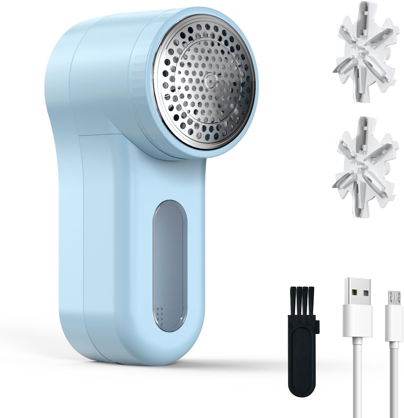 Levapelucchi Elettrico Ricaricabile - Rimuovi Pelucchi Da Abbigliamento, Divani E Tessuti Con Facilità - Foto 2