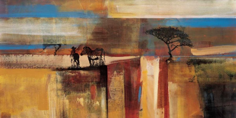 CANVAS-FRAMED-Etosha-Zebra-Animals-wall-decore-framed-Horizontal-size_68_X_137cm