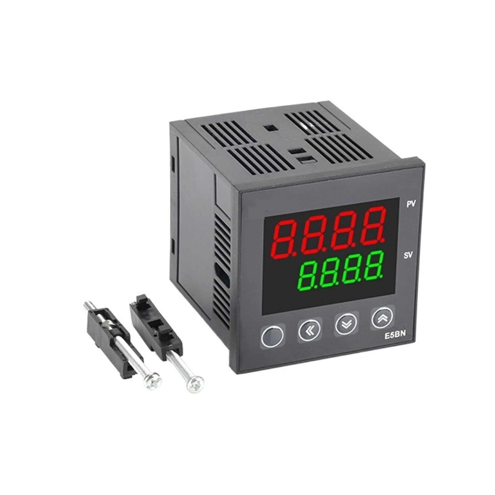 E5BN Digital Intelligent Thermostat, 72×72mm, 0~800℃, Thermocouple & RTD Universal Input, 4-20mA Current & 1-5V Voltage Output, With RS485 Communication 1pc(MA output,220V+1-5V IN)