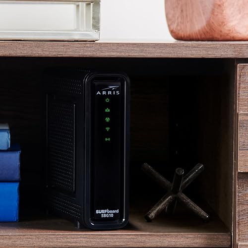 Miniatura 6 de ARRIS Surfboard SBG10-RB DOCSIS 3.0 Cable módem y router Wi-Fi de doble banda AC1600, aprobado para Cox, Spectrum, Xfinity y otros (RENOVADO)