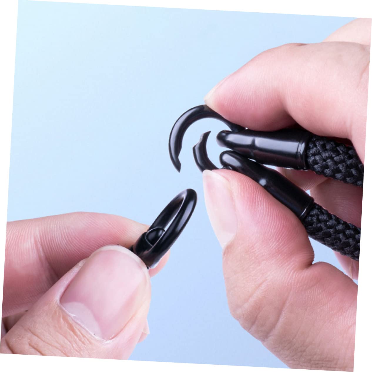 DOITOOL 5 Piezas Cuerda de Cuello para Teléfono Móvil de Trenzado Correa Resistente y Ligera para Dispositivos Id y Accesorios Clásico de Grosor