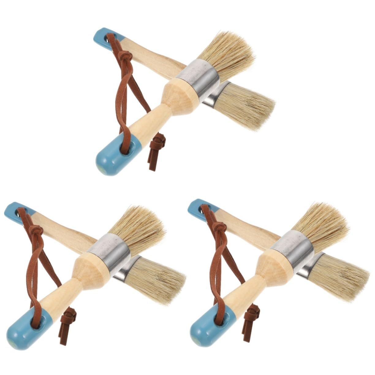 SEWACC 6piezas Pinceles De De Natural Resistente y Multiusos para y Manualidades