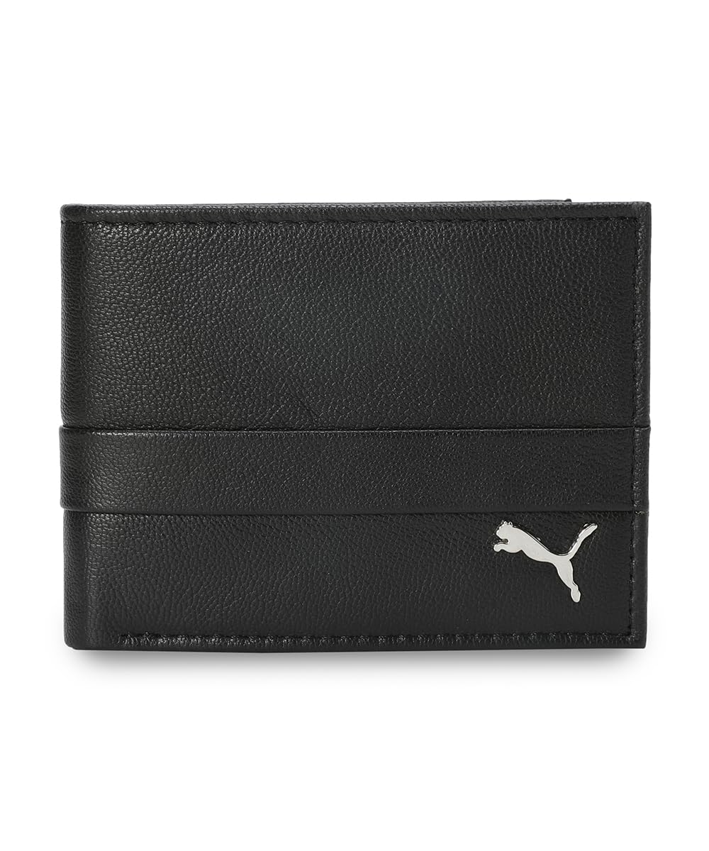 Unisex-Adult, NOVO Leather Wallet, Black, (9209701)-image-6