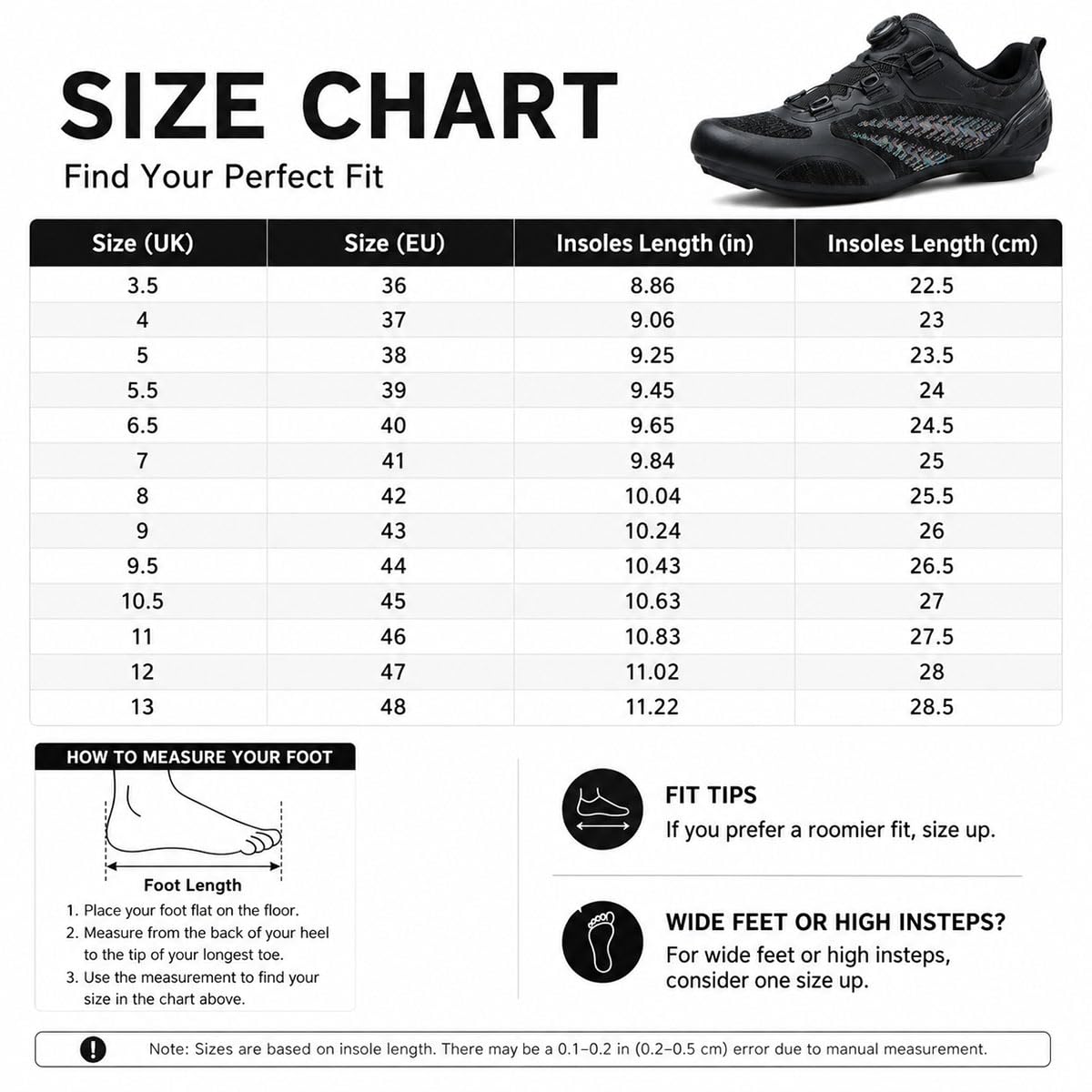 Zapatillas Ciclismo Carretera Hombre y Mujer, 36-47EU