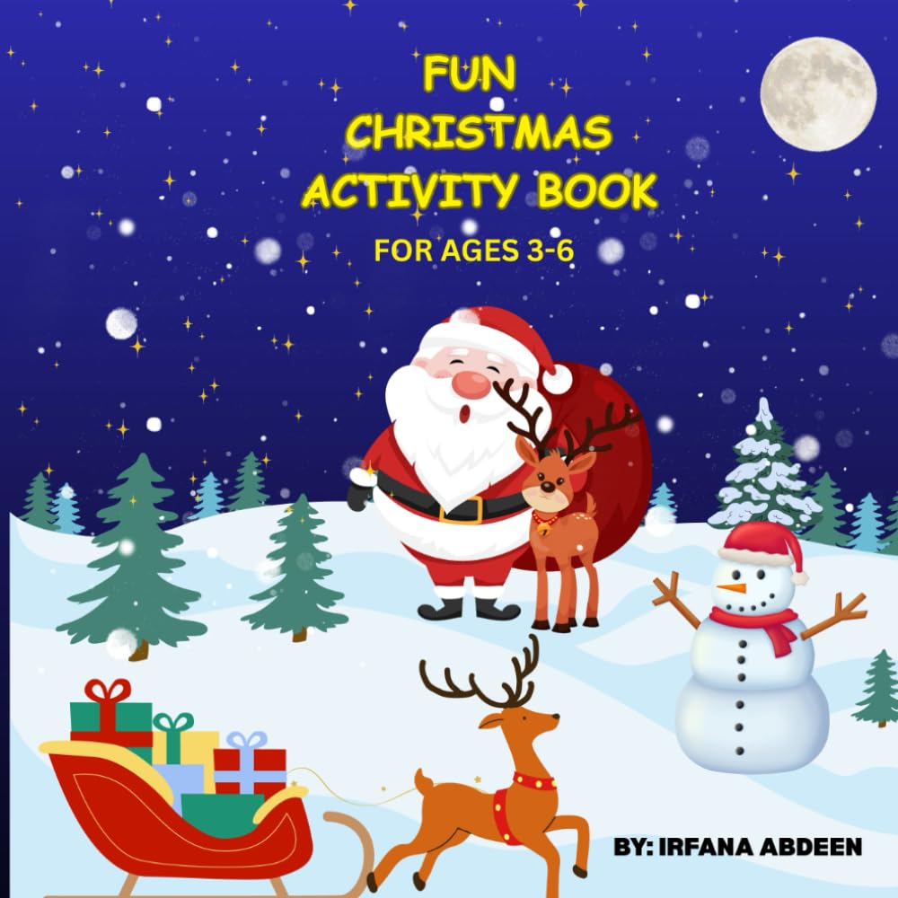 Fun Christmas Activity Book