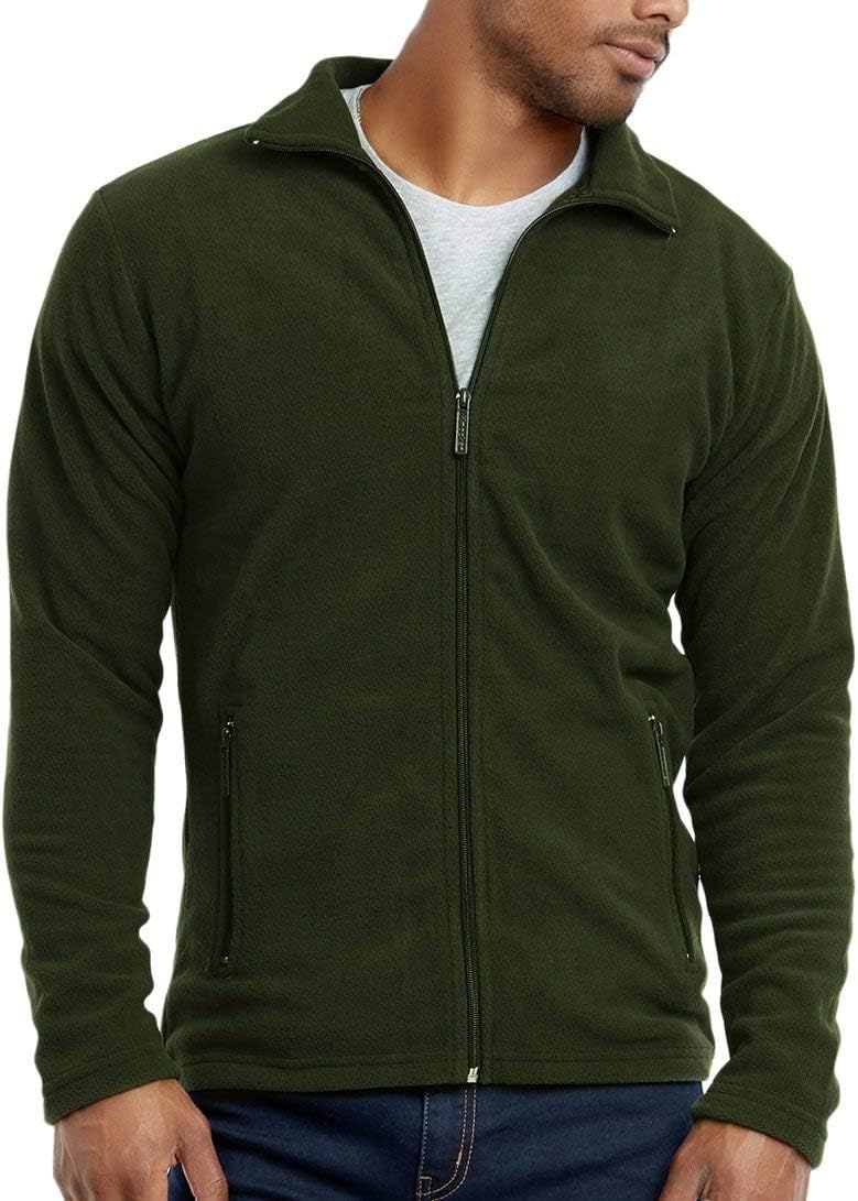 ToBeInStyle Men's Warm Polar Fleece Jacket