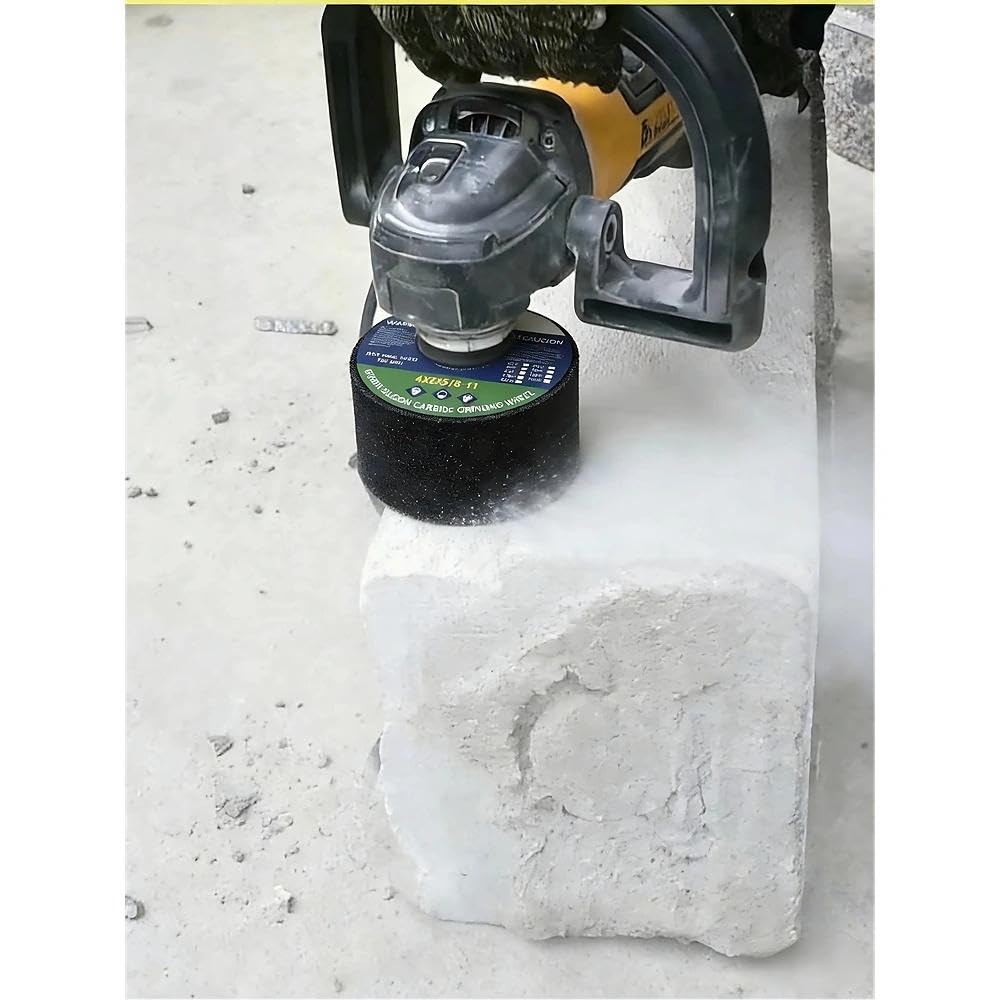 SIGNI 4-Inch Green Grinding Stone with 5/8-11 Thread (24 Grit)