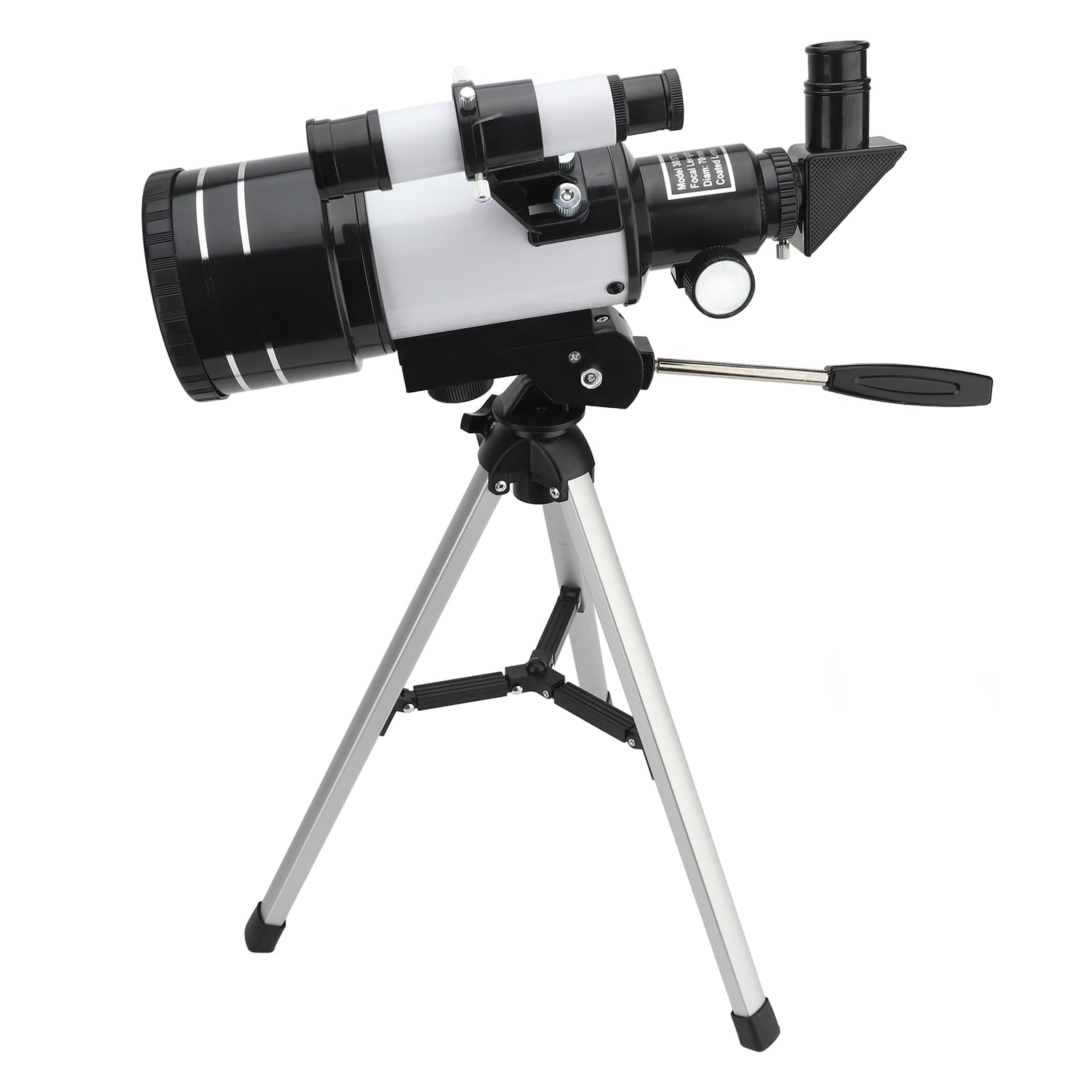 EMUKOEP Telescopio Rifrattore per Adulti con Apertura 70 Mm e Lunghezza 300 Mm F con Treppiede, per Principianti e Bambini, Regalo per gli Appassionati di Astronomia