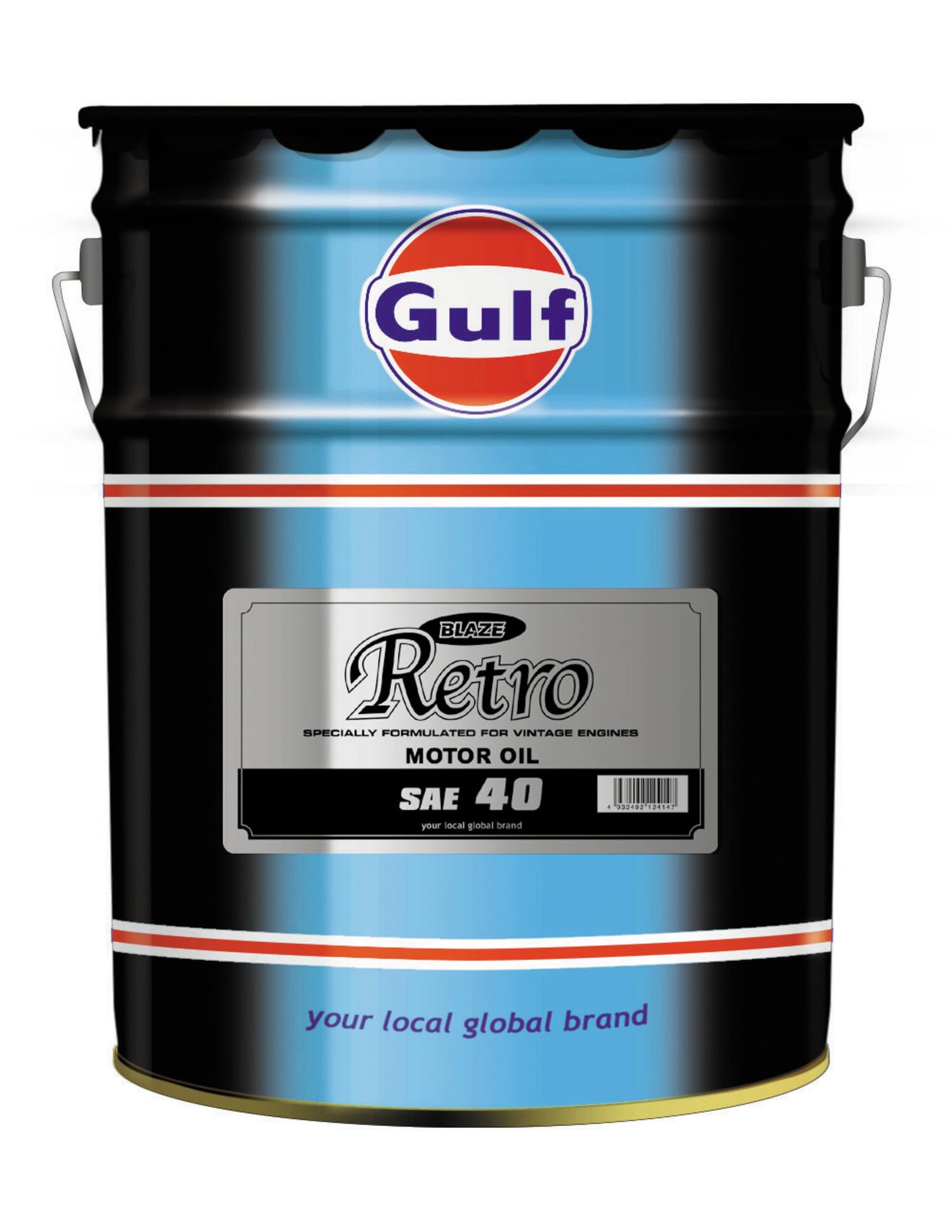 Gulf Retro Motor Oil SAE 40 20リットル Amazon | ガルフ(Gulf) エンジンオイル BLAZE Retro #40 SE/SF/SG/CF