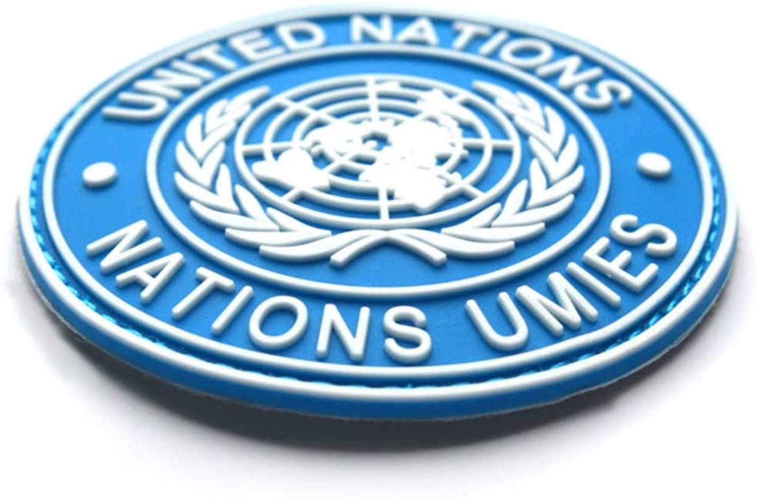 Amazon | ミリタリー 国連ワッペン パッチ サバゲー 国際連合軍物 袖章