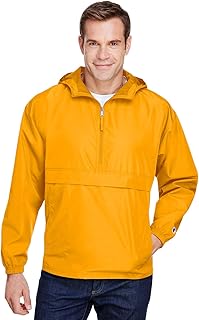 Men's Packable Anorak Quarter-Zip Jacket