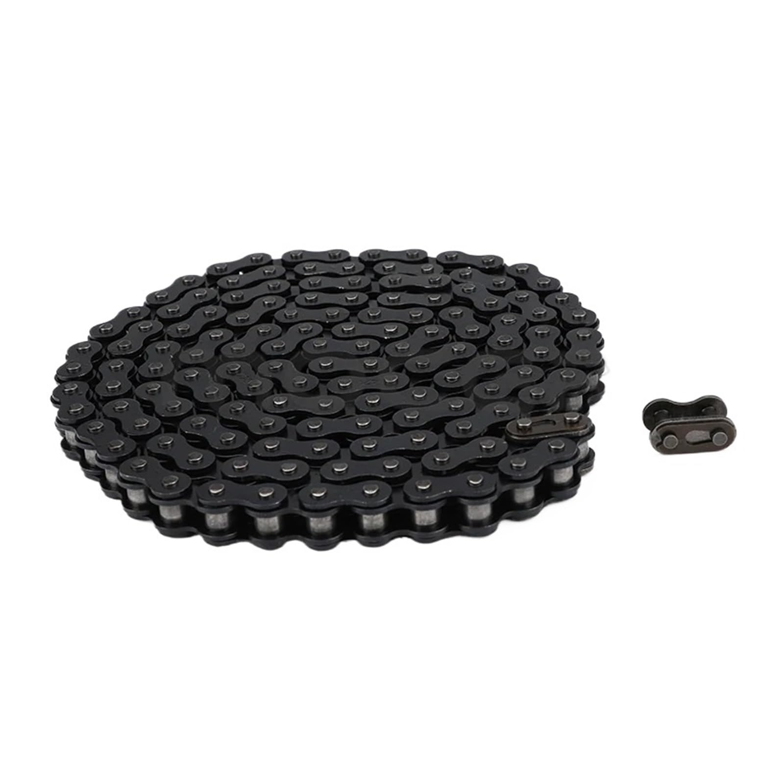 420 chaînes 100L/102/106/108/132L/140L maillons de chaîne d'entraînement moto(420-102L BK)