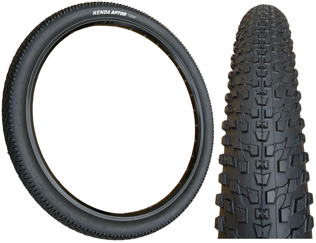Kenda APTOR 27.5 x 1.95 BLACK Mountain Bike TYRE