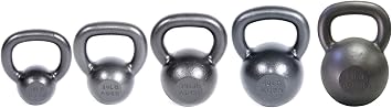 Ader Premier Kettlebell Set with Dvd- 10, 20, 30, 40, 50lb