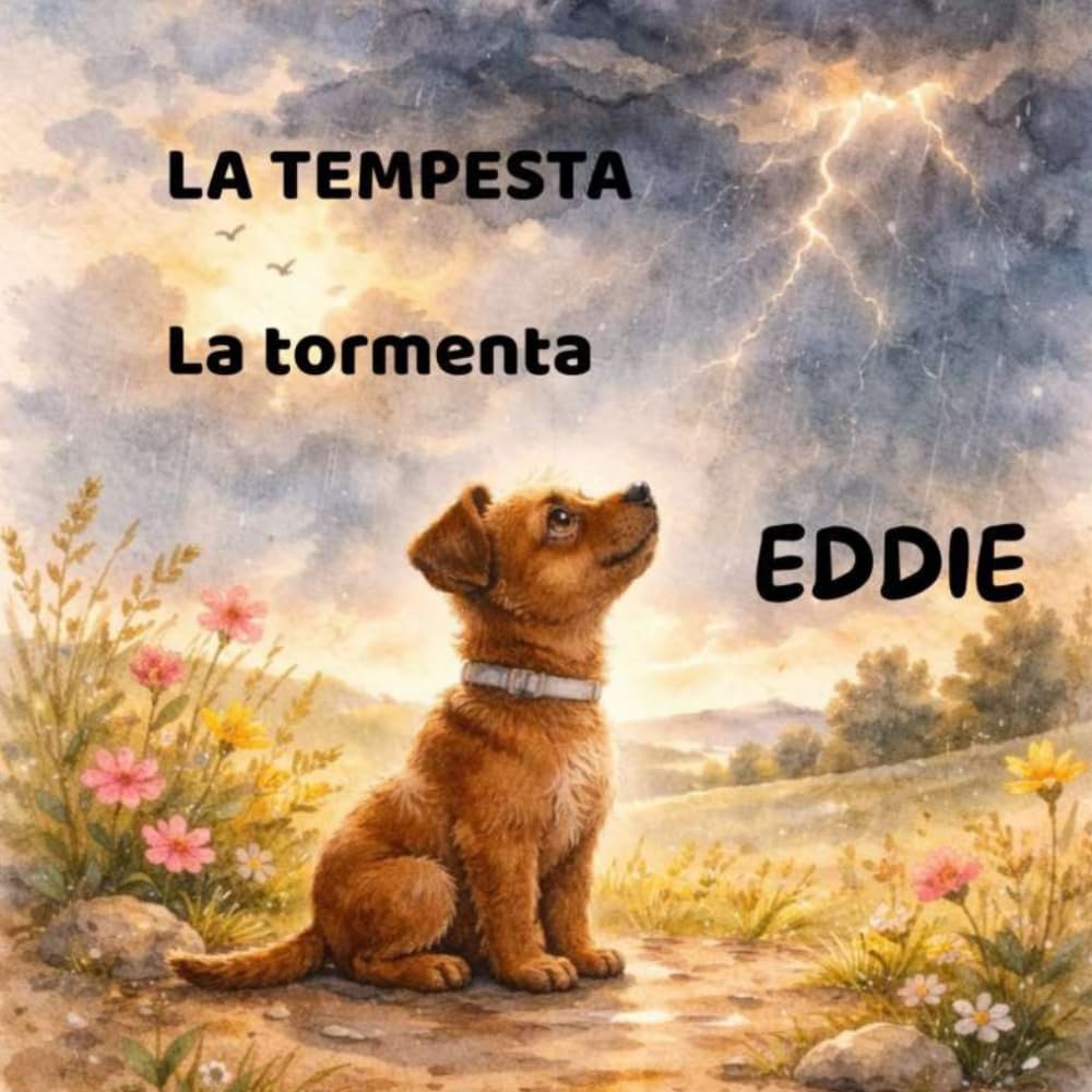 Eddie La Tempesta - La tormenta: Cuento bilingüe sobre la tormenta para niños de 5-6 años (Eddie explora)