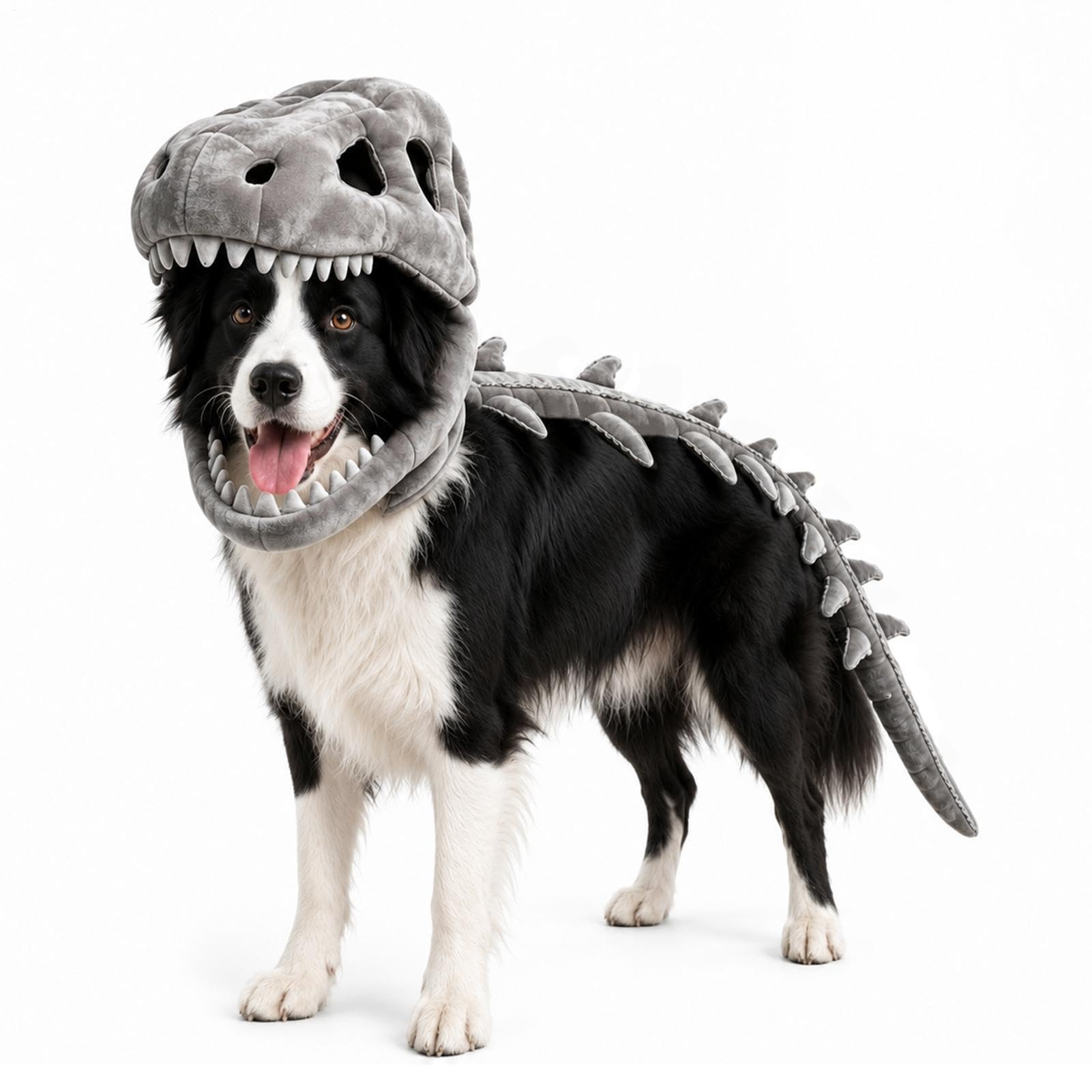 Costume da scheletro per cani, da dinosauro, per cosplay, 100 cm