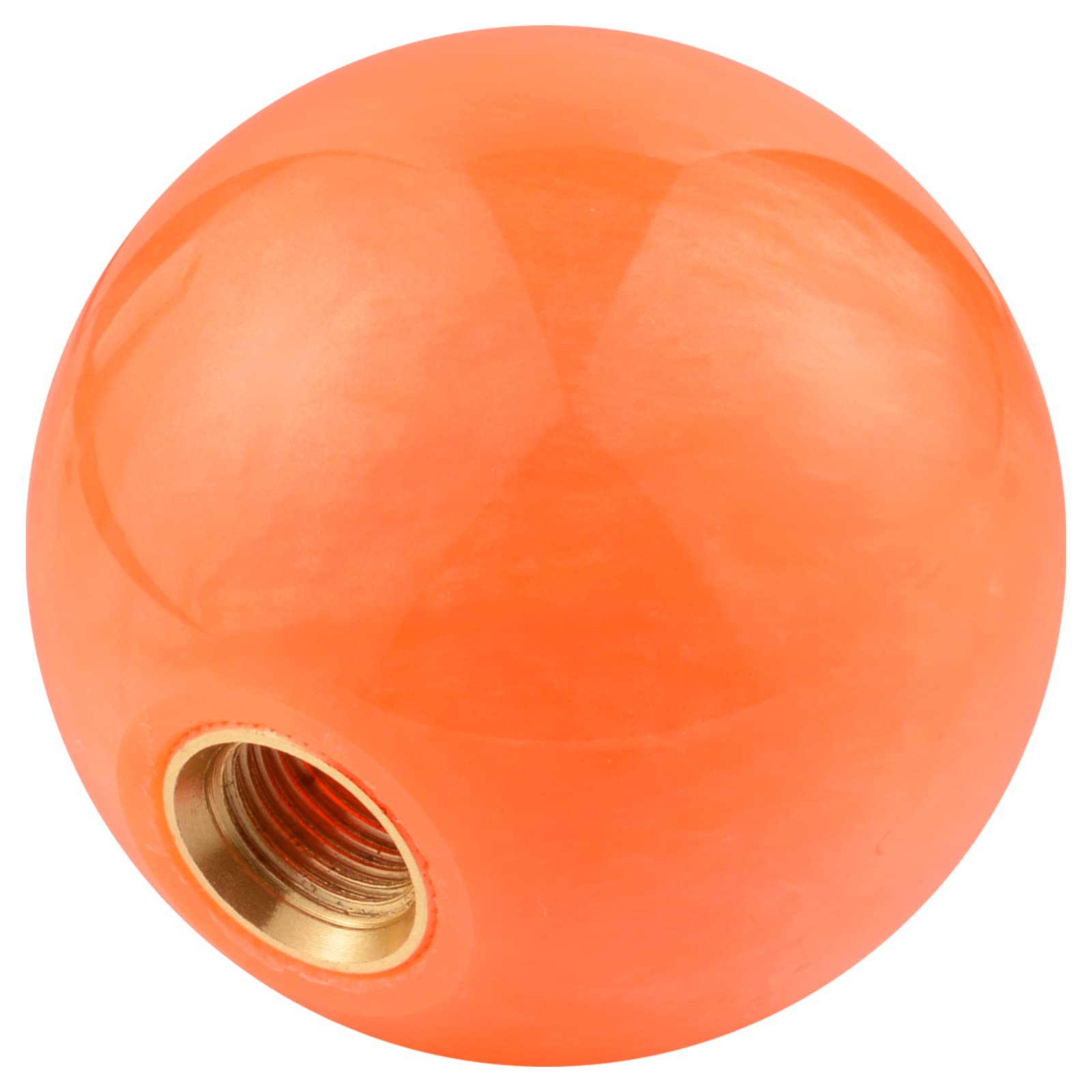 Polished Alloy Gear Shift Knob - 5 Speed Manual Car Shifter Handle With Adapters