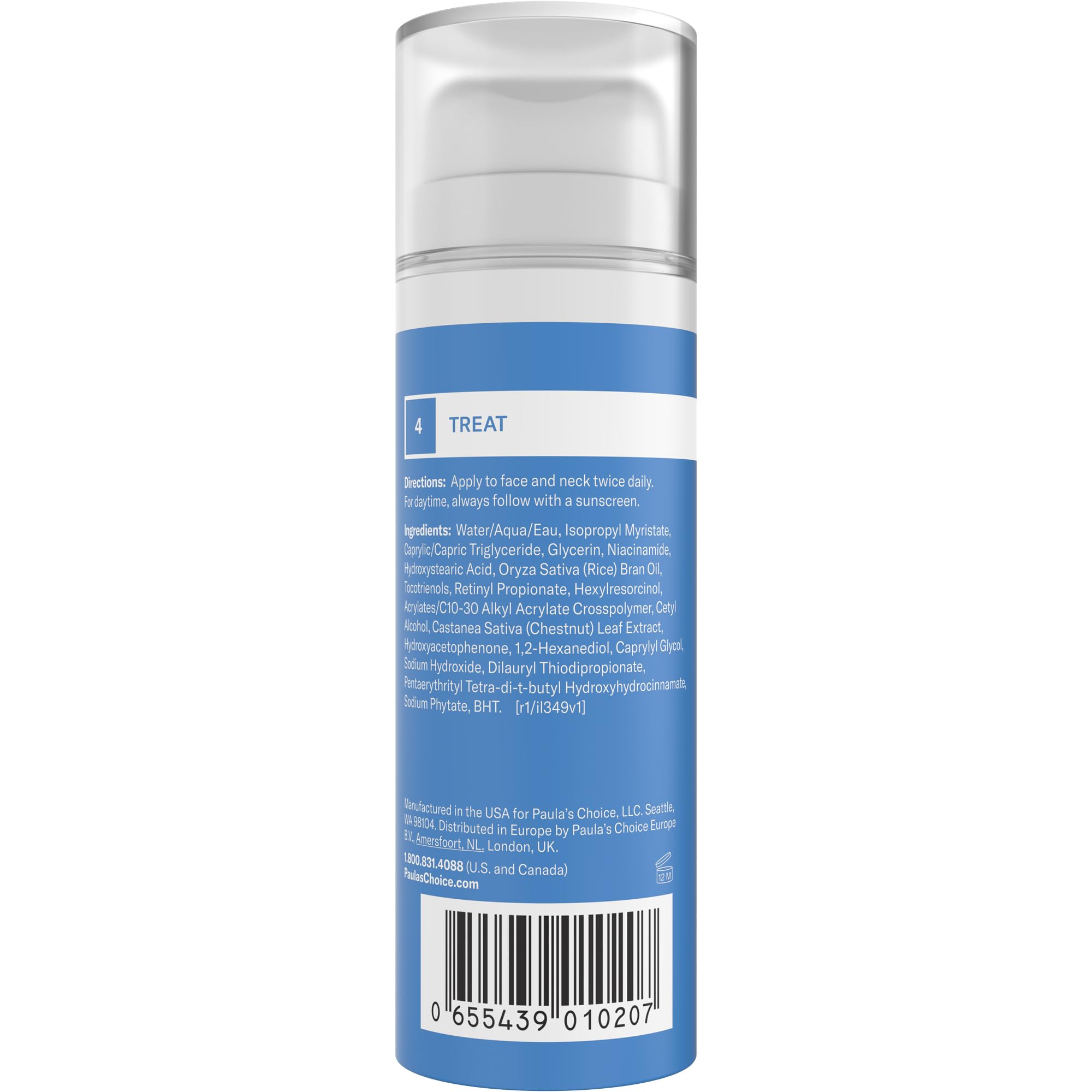 Paula’s Choice RESIST Triple Active Total Repair Serum, 3-in-1 Serum for Wrinkles, Dark Spots & Loss of Firmness with Niacinamide & Retinoid, Fragrance-Free, 1 Fl Oz