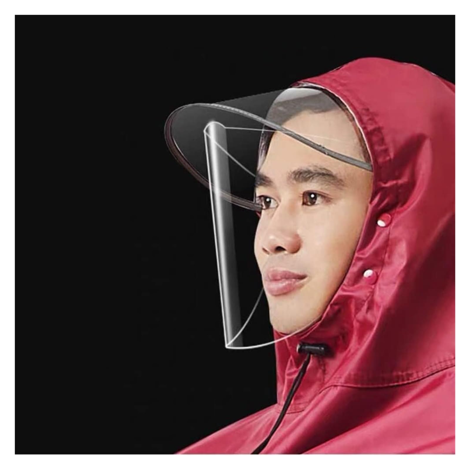 Poncho de lluvia impermeable Poncho de ciclismo, Chubasquero for bicicleta eléctrica, impermeable for ciclismo, poncho de lluvia for triciclo de motocicleta de gran tamaño, impermeable grueso, poncho