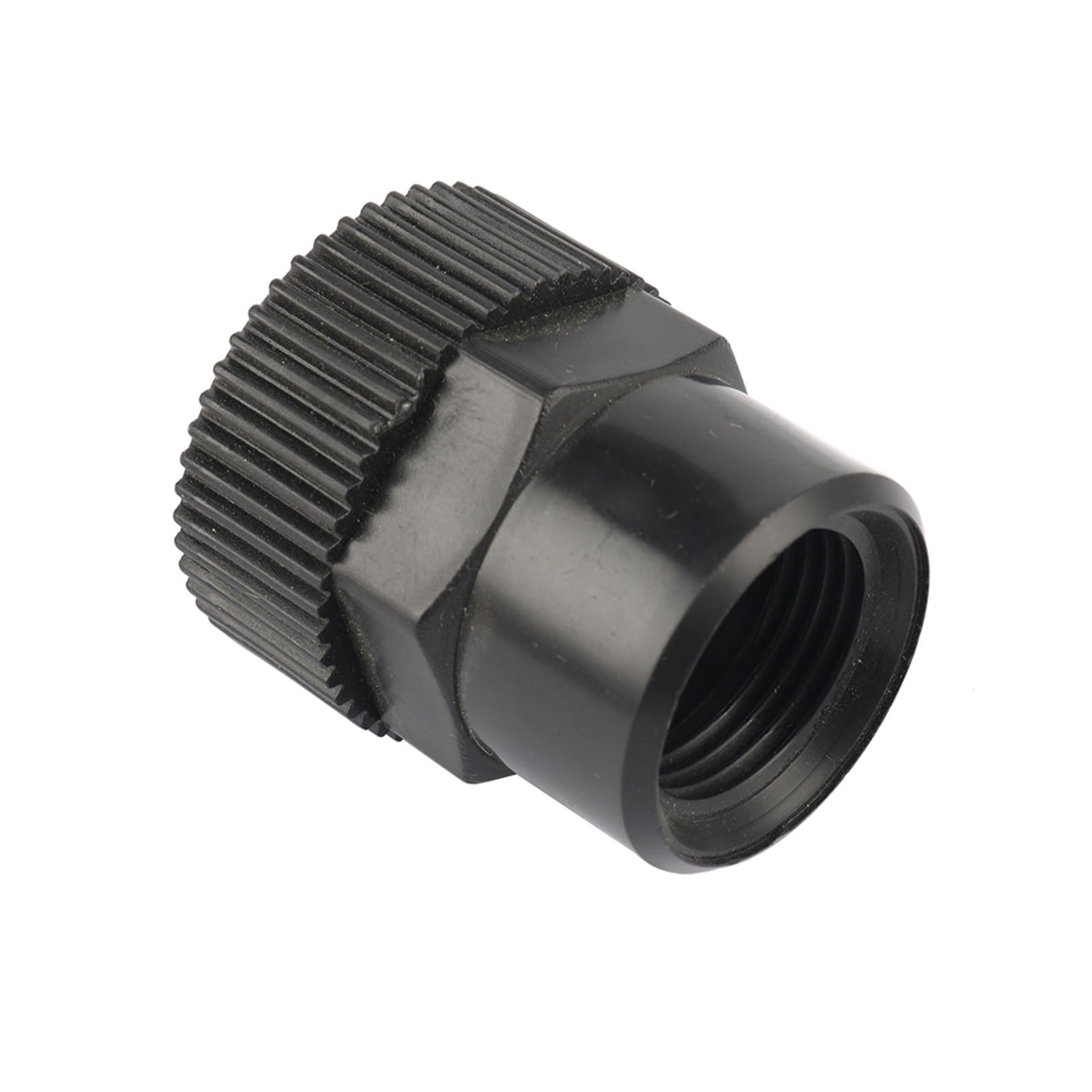 Bngdfdgh Women's Black 1/2" To 3/4" Threaded Connector Irrigation Aquarium Plumbing Pipe Connection Fittings Home Improvement Supplies