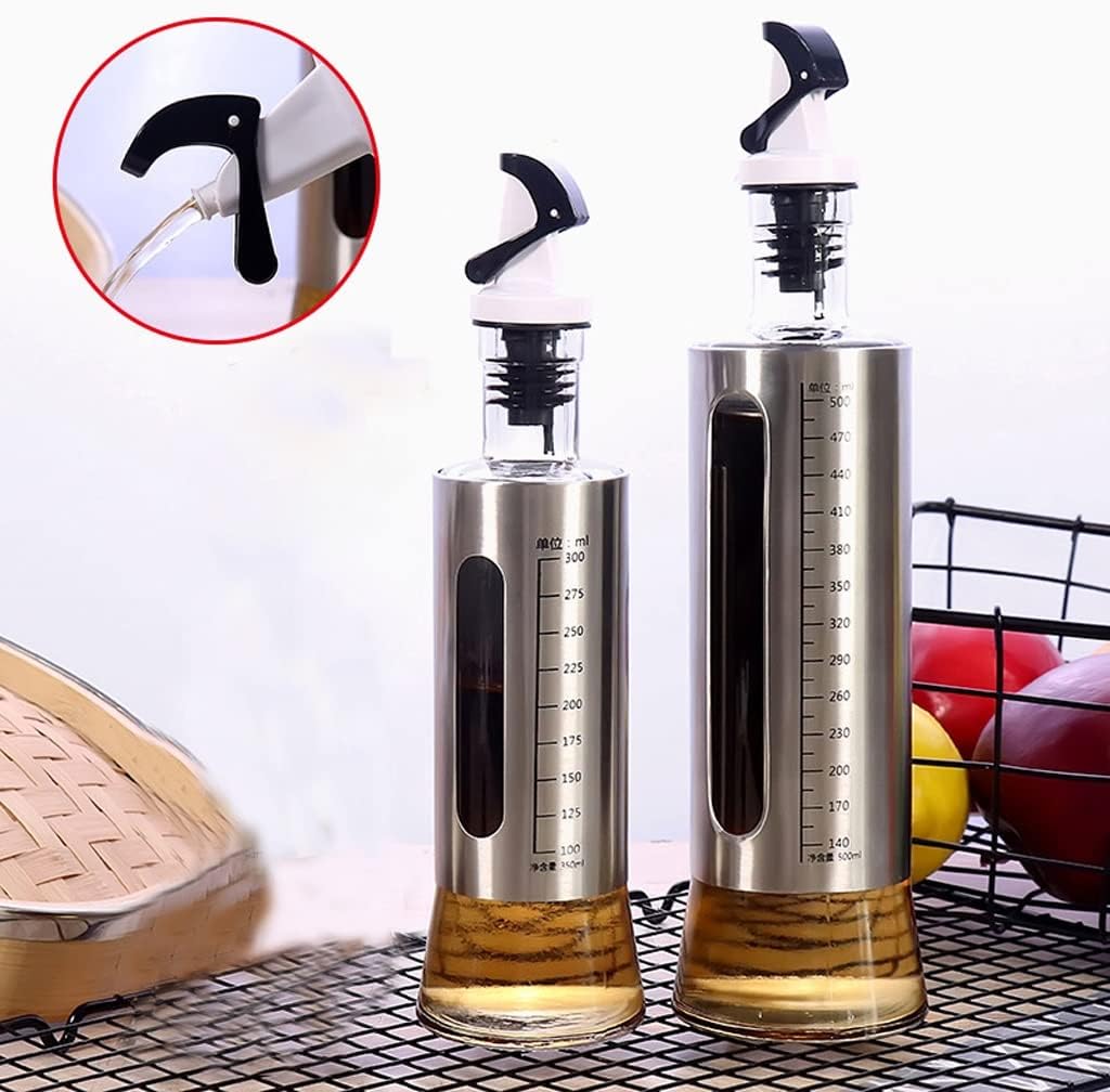 Oil Bottle Soy Sauce Vinegar Seasoning Pot Leak Proof Sealed Condiments Storage Kitchen Tool
