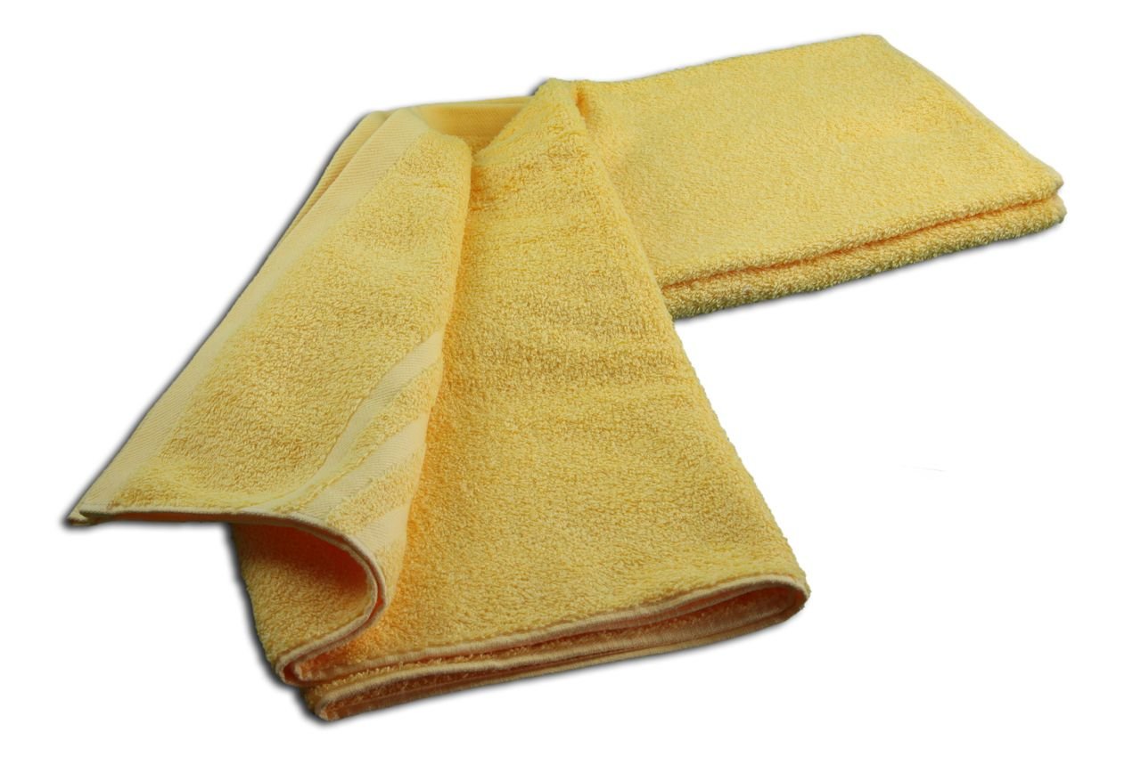 Gözze - Elegant Bath Towel, Sylt, 100% Cotton, Heavy Weight (440 g/m²), 100 x 150 cm - Gold - Image 2