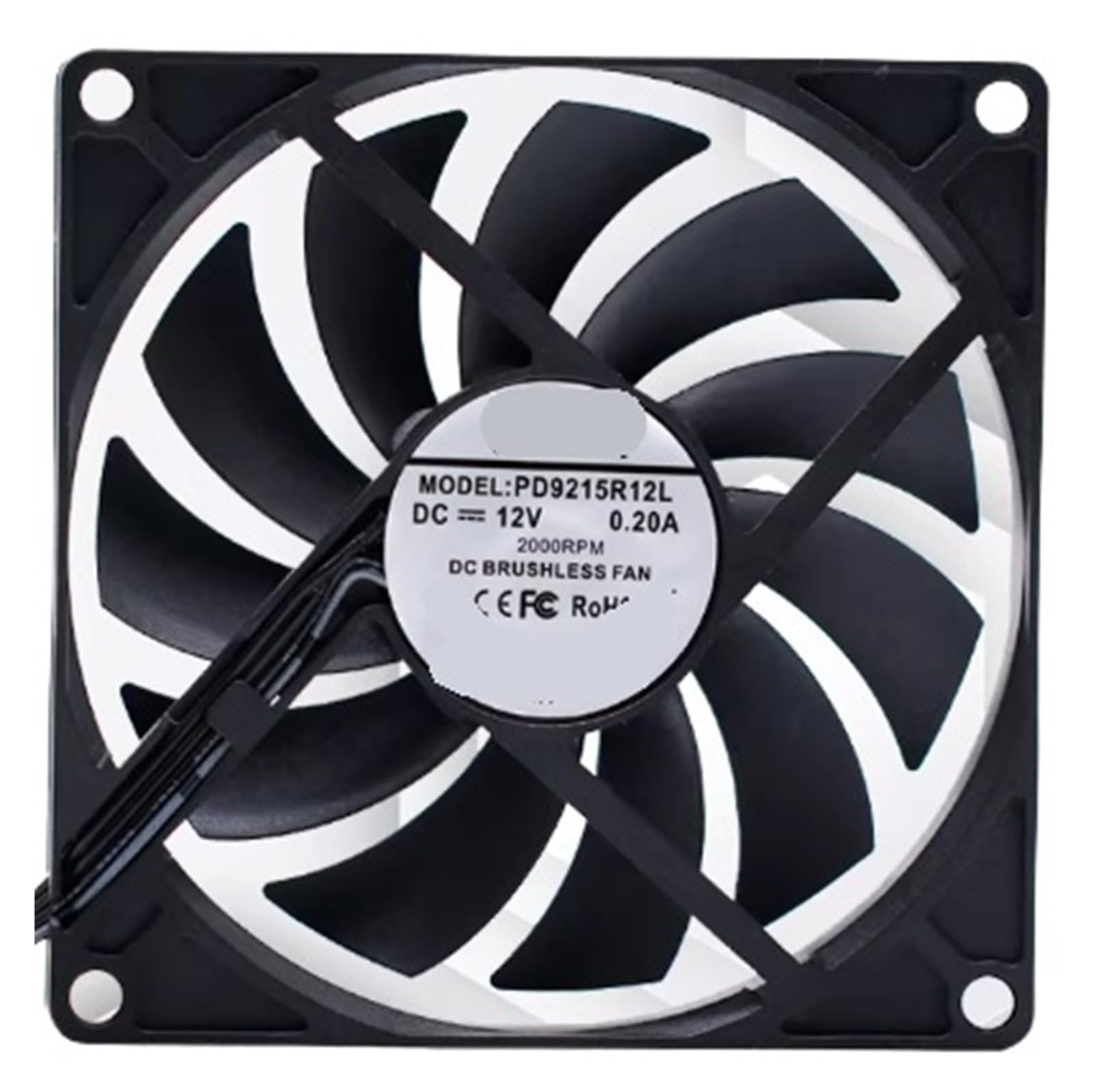 ZBWZXBDJ PD9215R12L 9CM 9215 12V 0.20A 1200RPM Cooling Fan