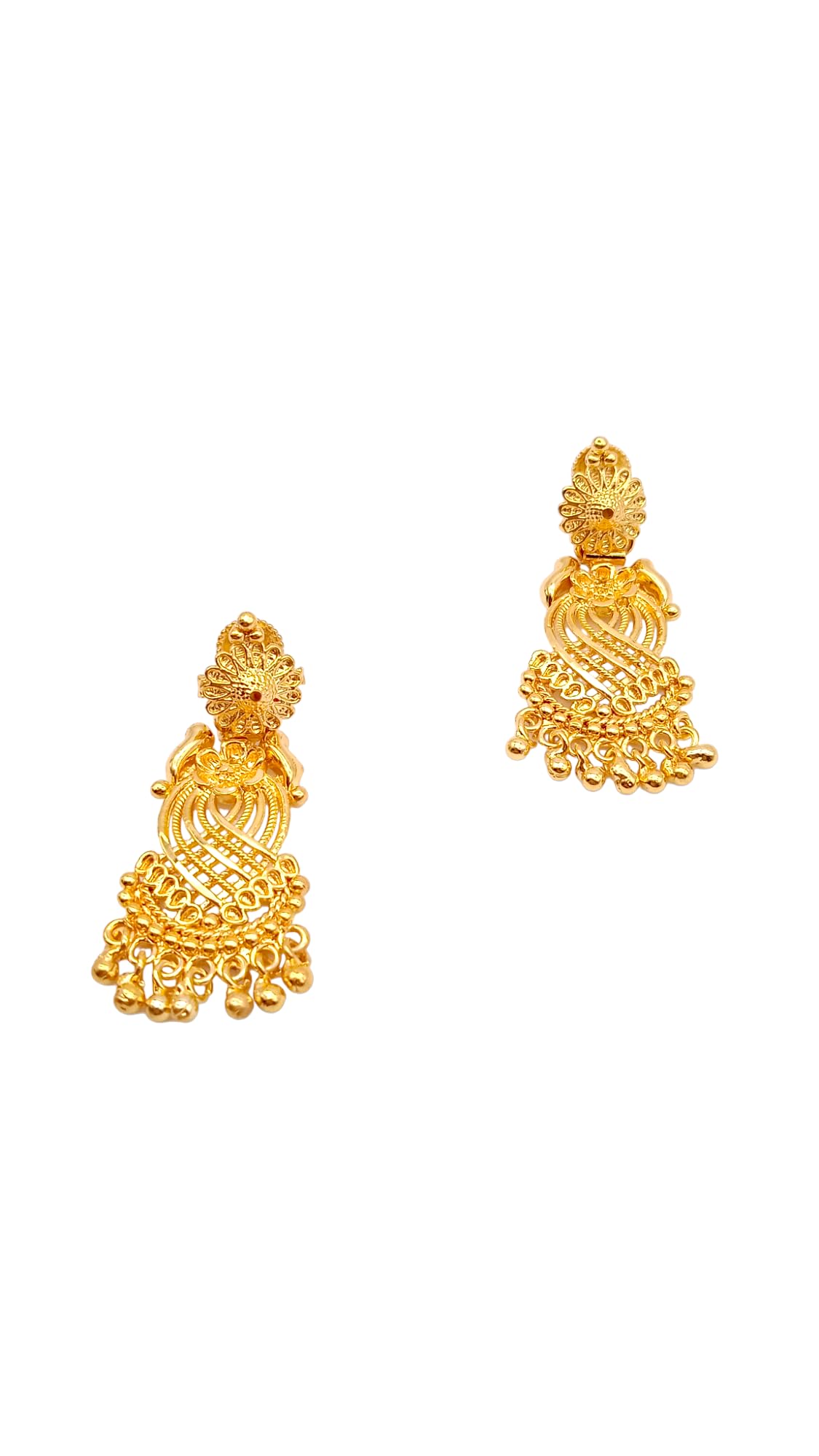 Royal Covering Stylish And Trendy 1 Gram Gold - Plated Drop Earring For Women And Girls (B0CKXRTZNS) Amazon Price History, Amazon Price Tracker