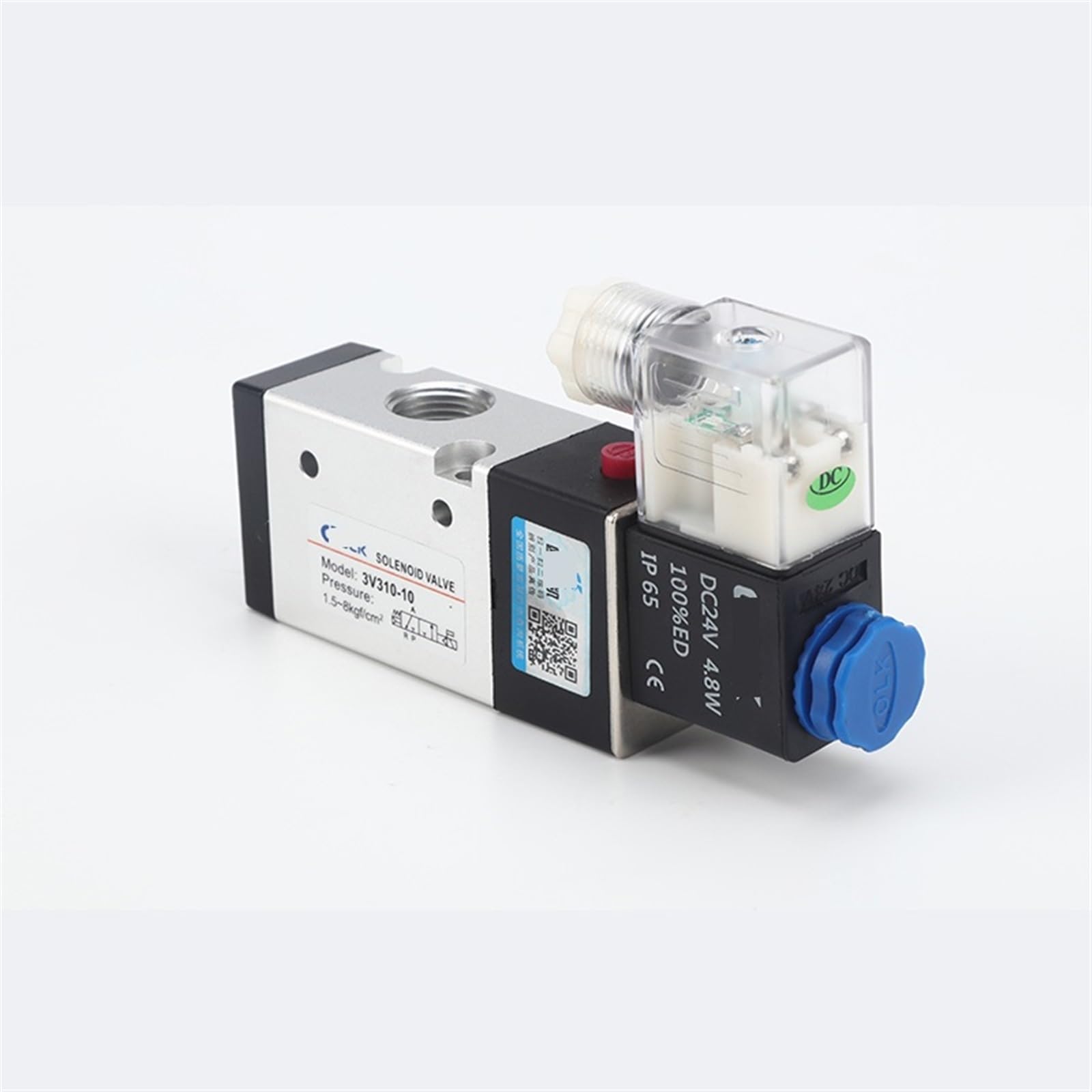 Corps d'électrovanne 3V310-10-NC pneumatique 3/8 pouce pour contrôle de l'air